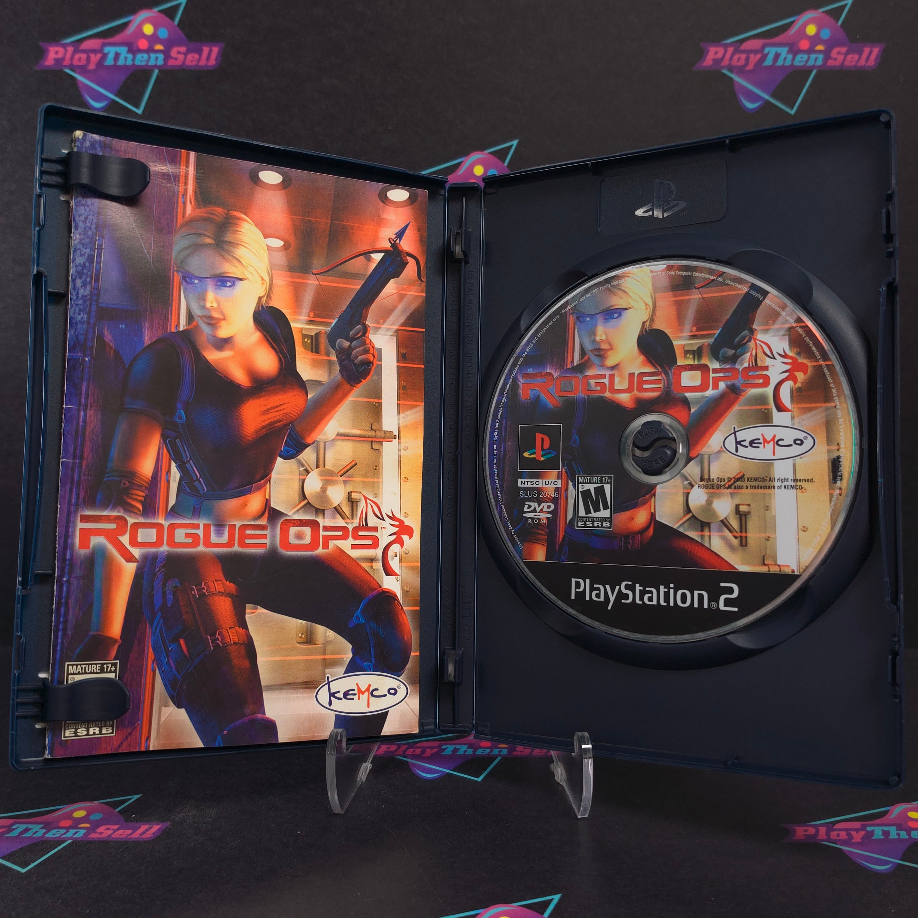 Rogue Ops PS2 PlayStation 2 Complete - Excellent