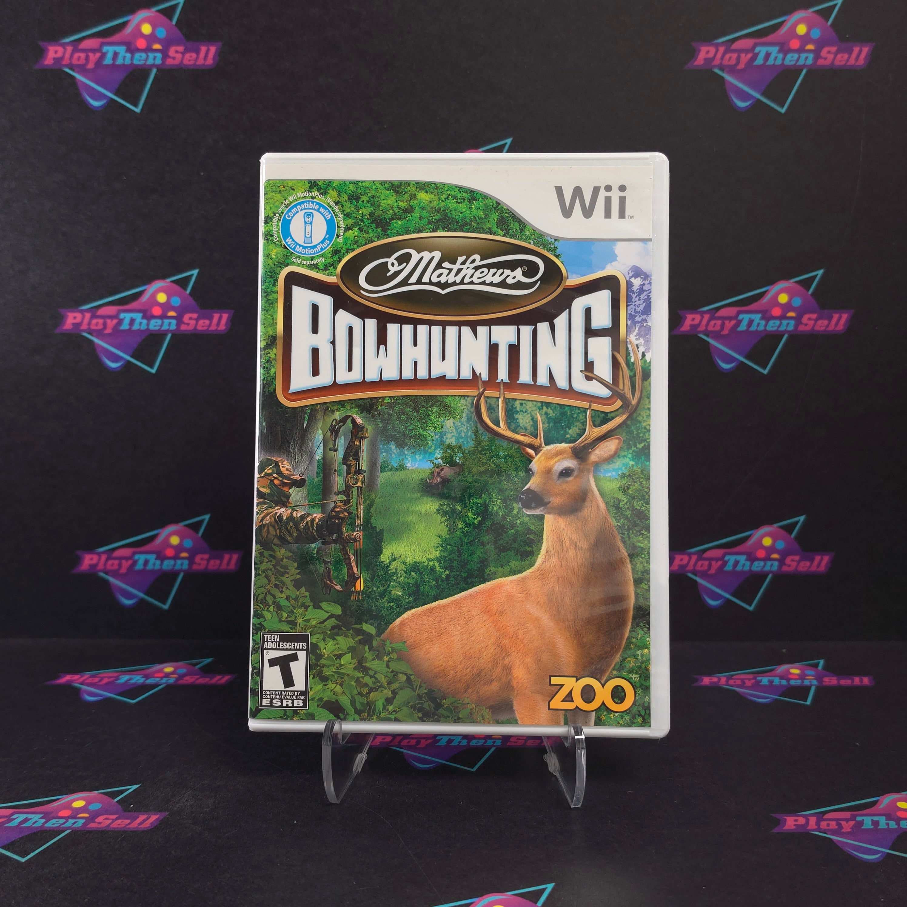 Mathews Bowhunting Nintendo Wii Complete - Excellent