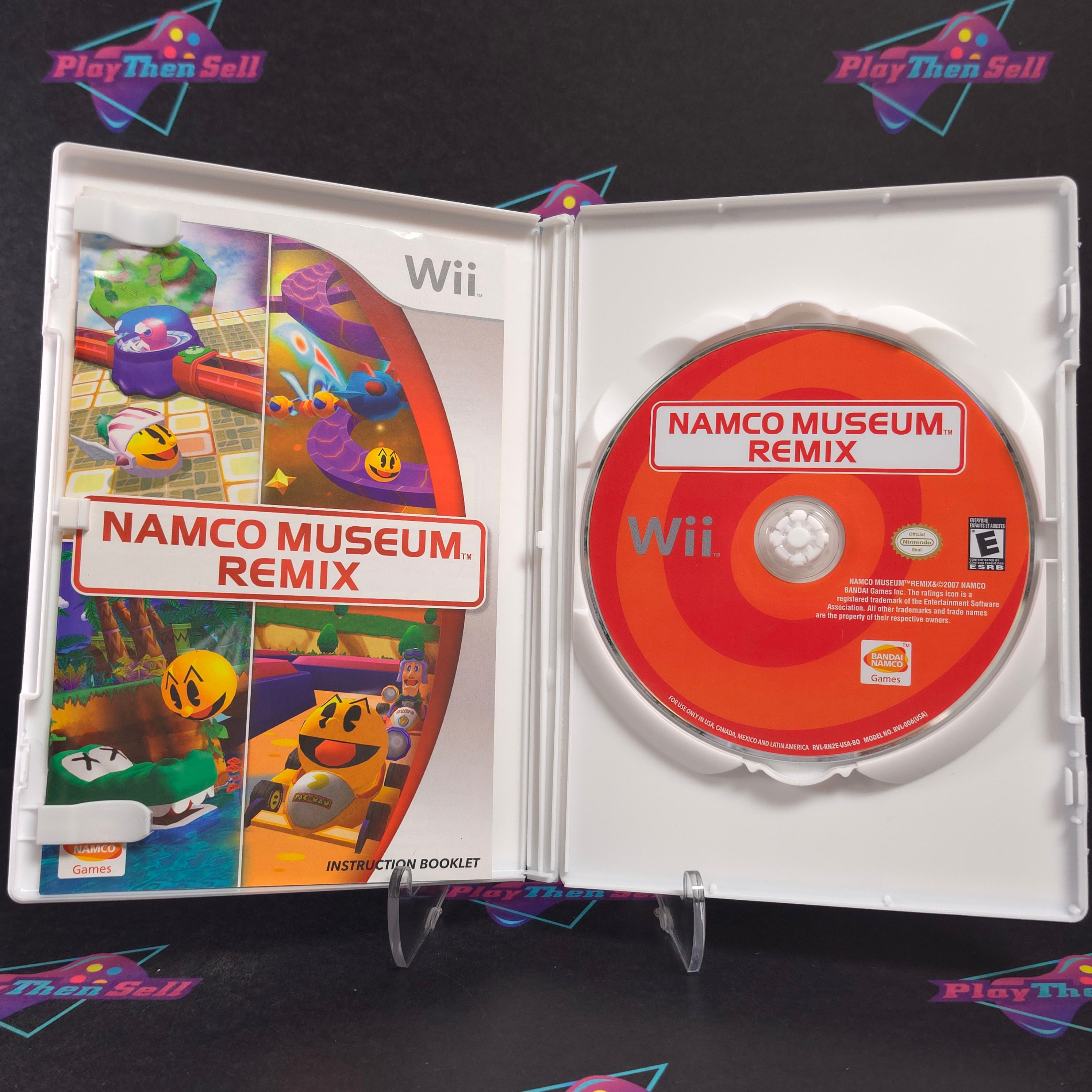 Namco Museum Remix Nintendo Wii Complete - Excellent