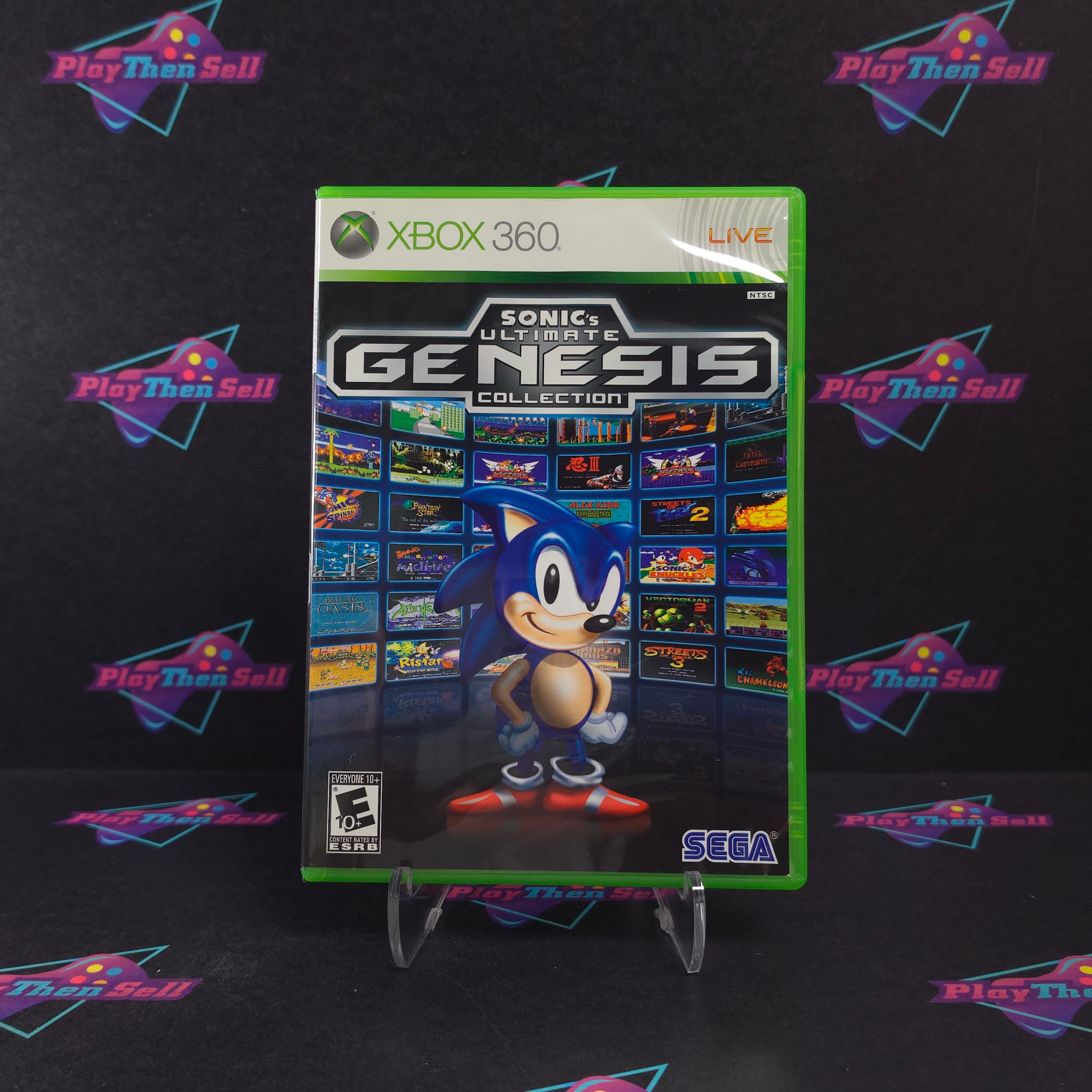 Sonic's Ultimate Genesis Collection Xbox 360 Complete - Excellent