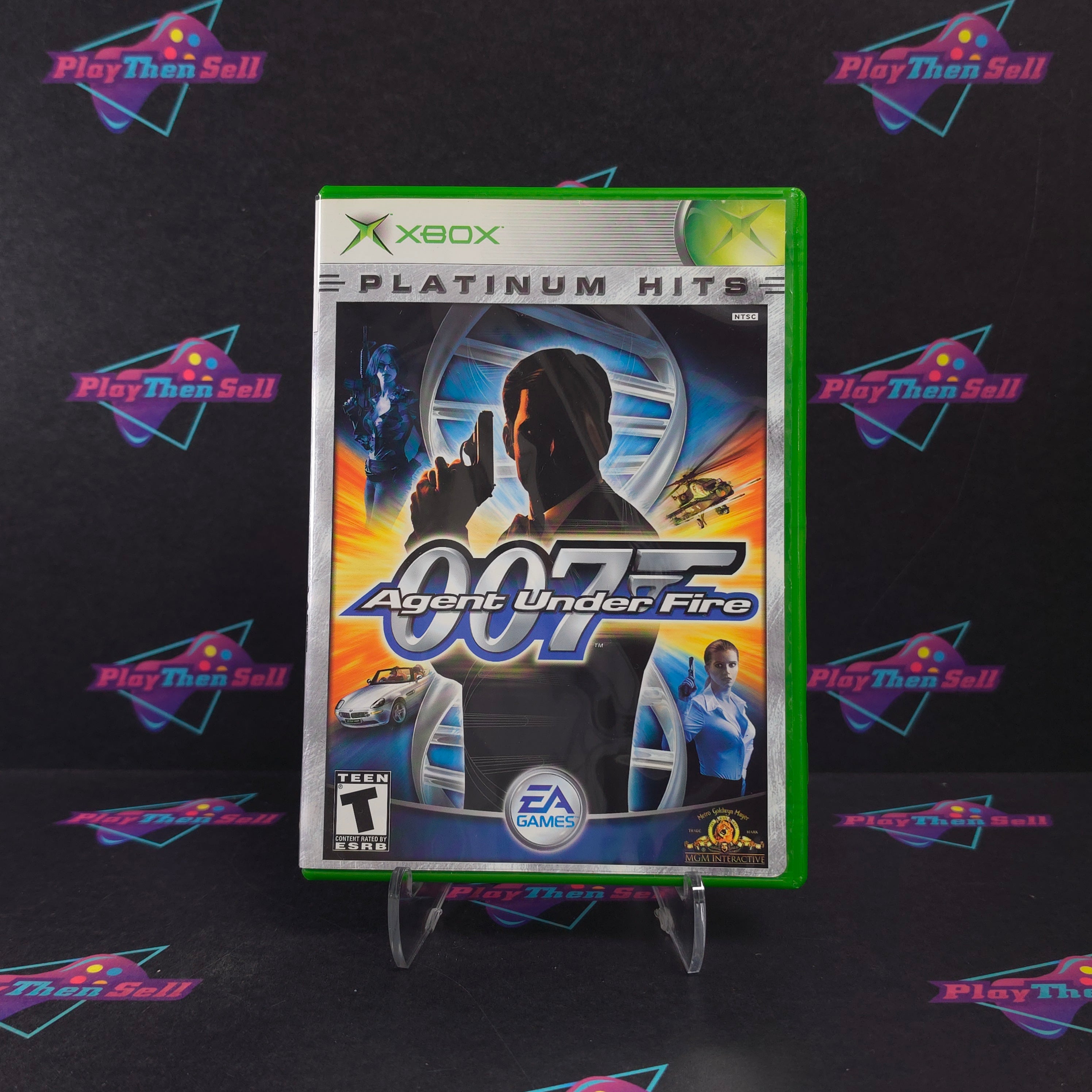 007 James Bond in Agent Under Fire Xbox PH + Reg Complete - Excellent