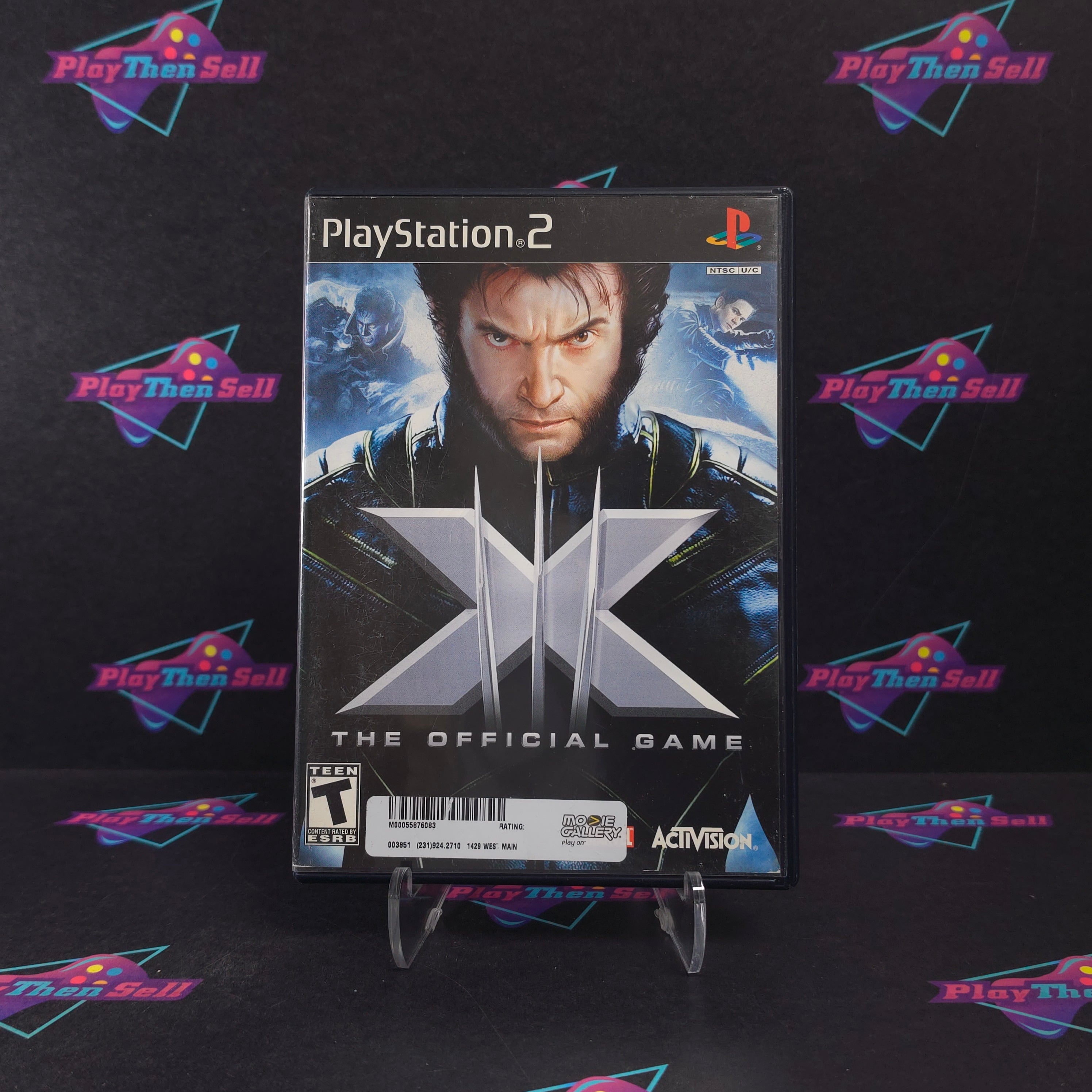 X-Men The Official Game PS2 PlayStation 2 Complete - Very Good