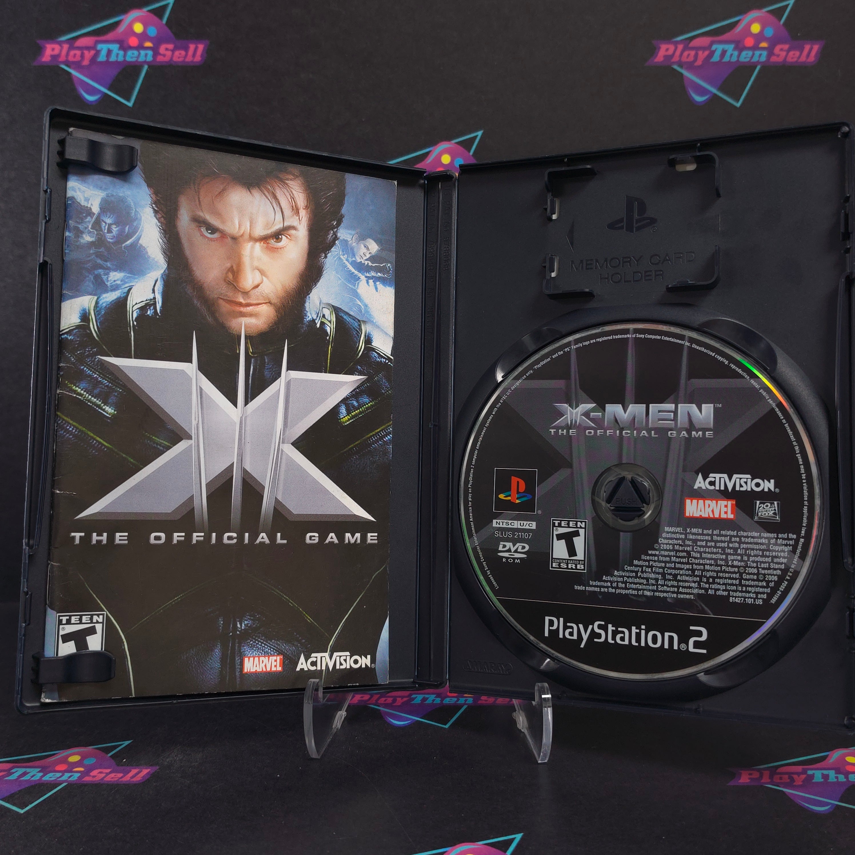 X-Men The Official Game PS2 PlayStation 2 Complete - Very Good