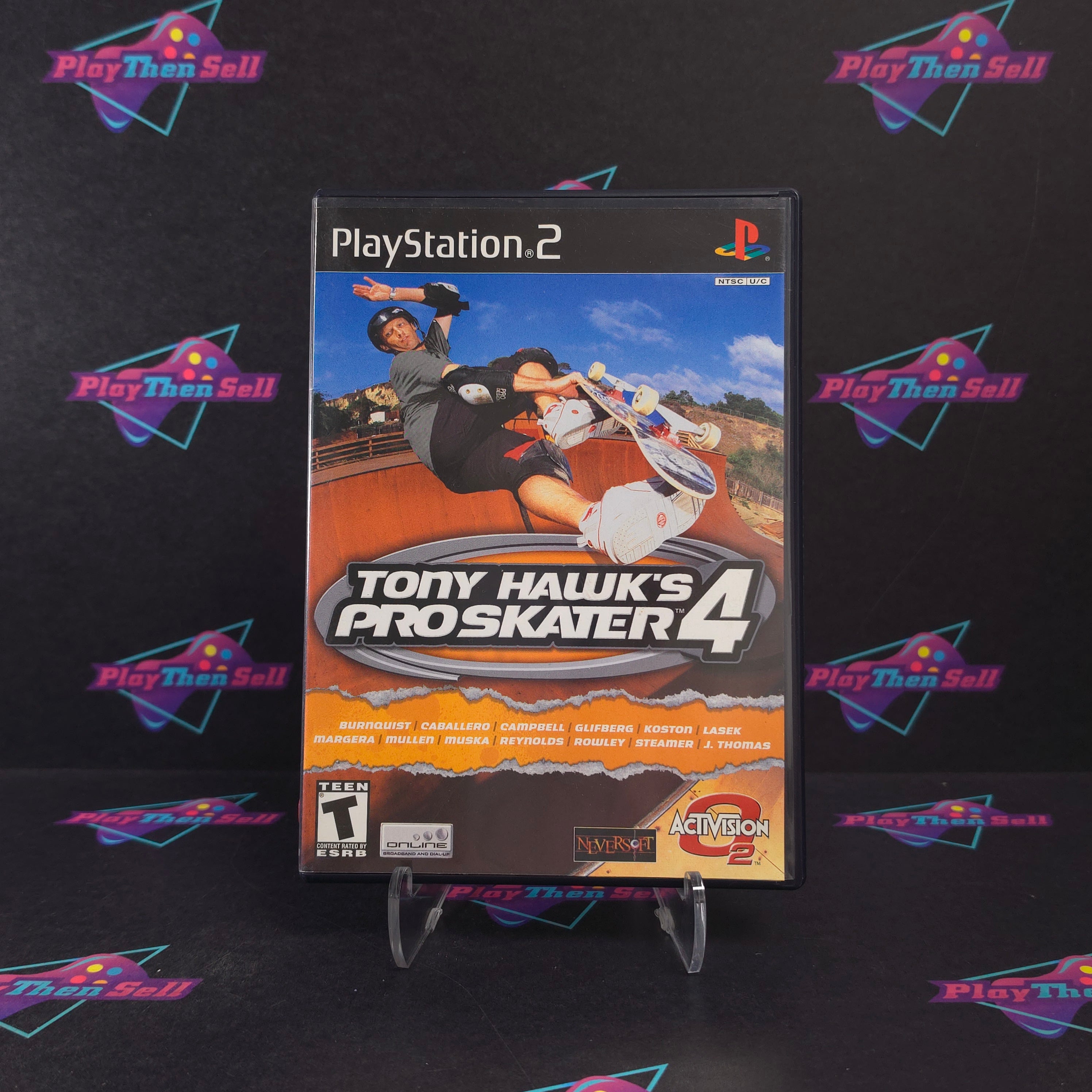 Tony Hawk's Pro Skater 4 PS2 PlayStation 2 Complete - Very Good