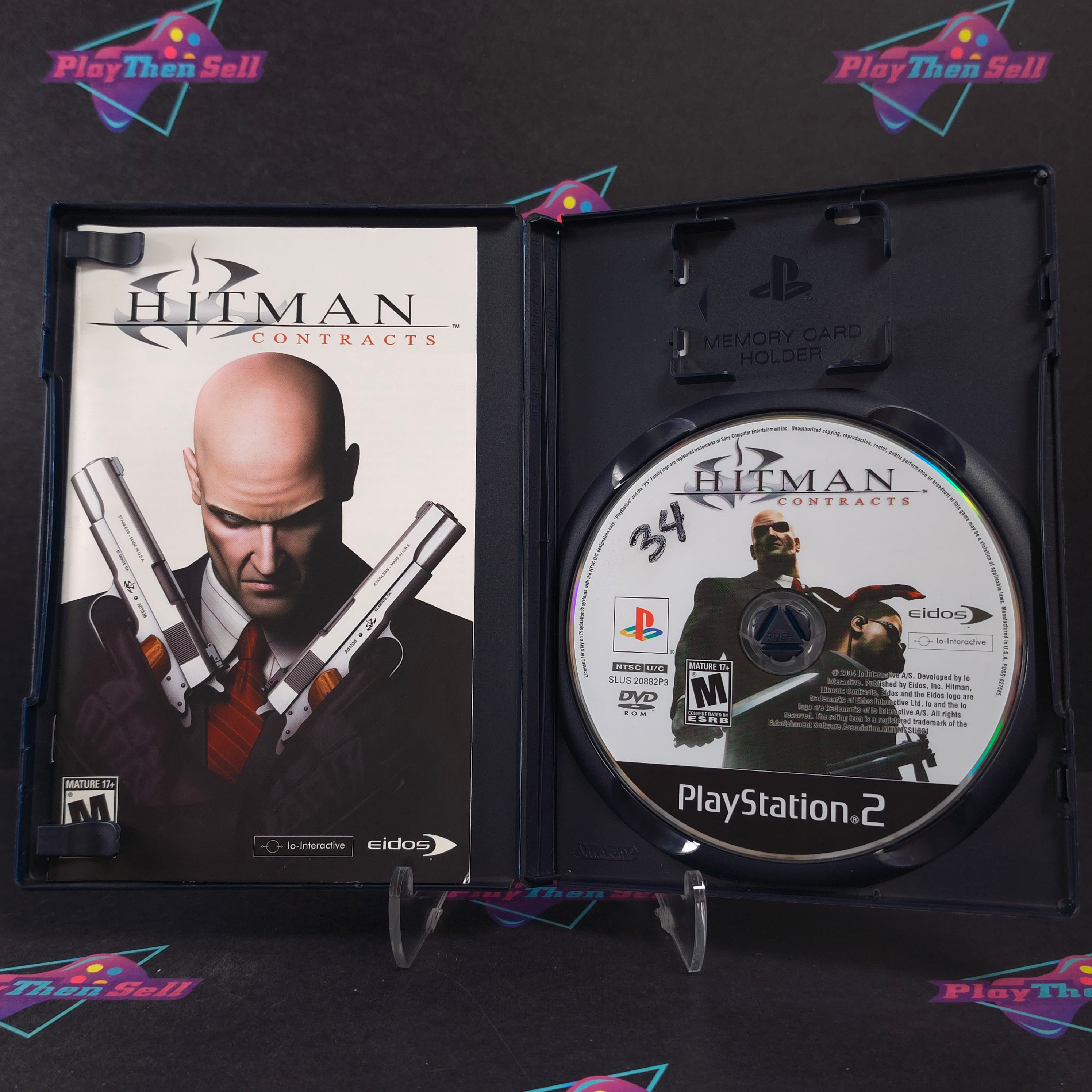 Hitman Contracts PS2 PlayStation 2 Complete - Very Good