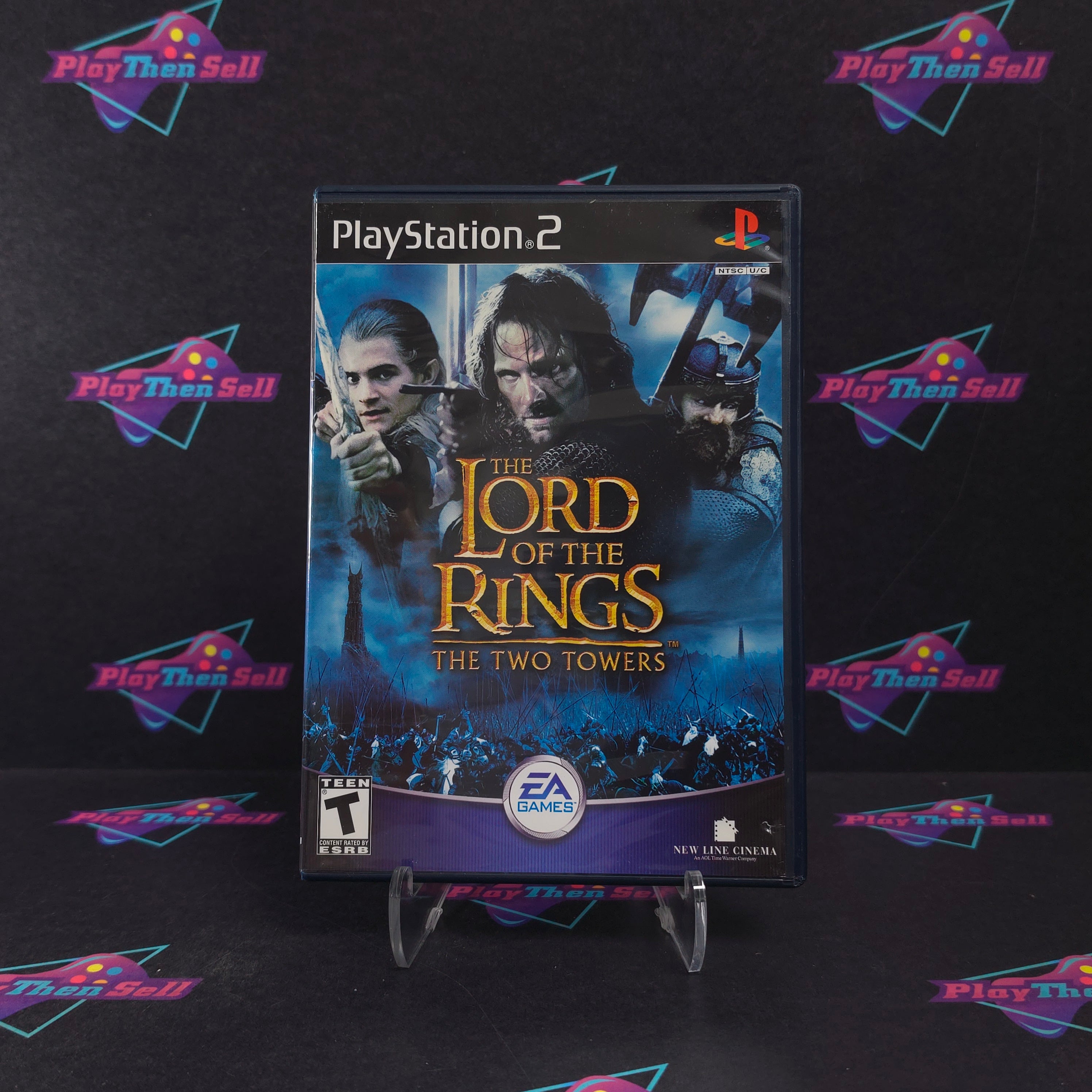 Lord of the Rings The Two Towers PS2 PlayStation 2 Complete - Very Good