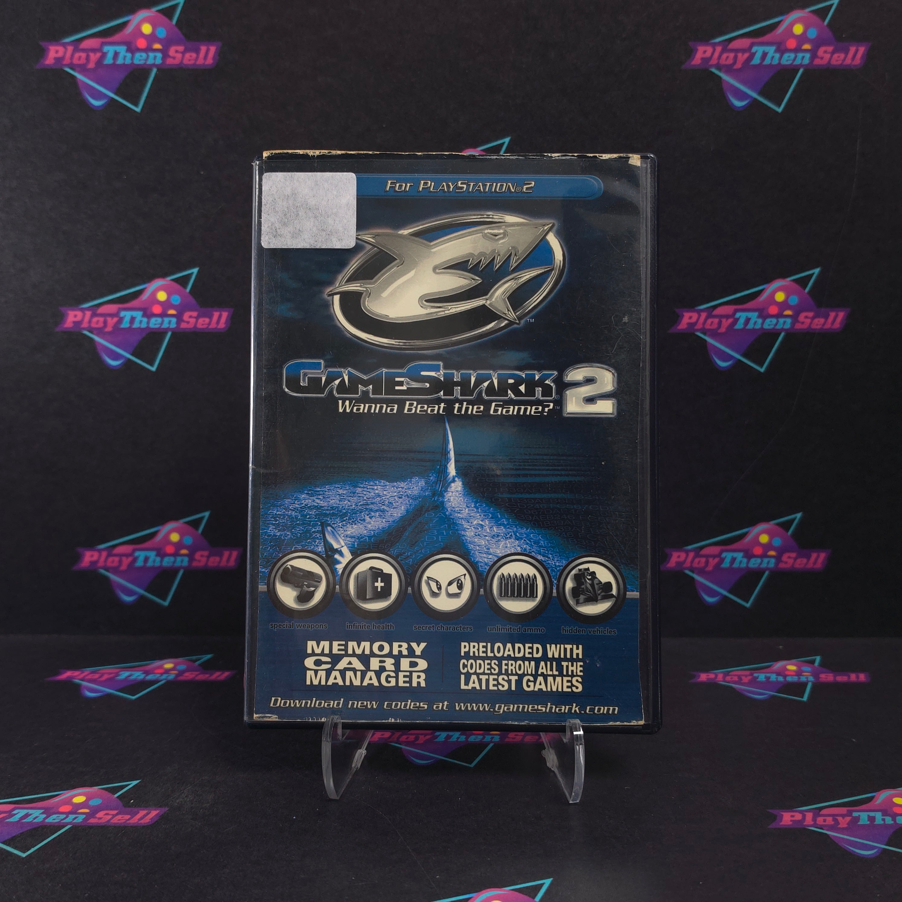 GameShark 2 Game Enhancer Version 4 PS2 PlayStation 2 - Very Good