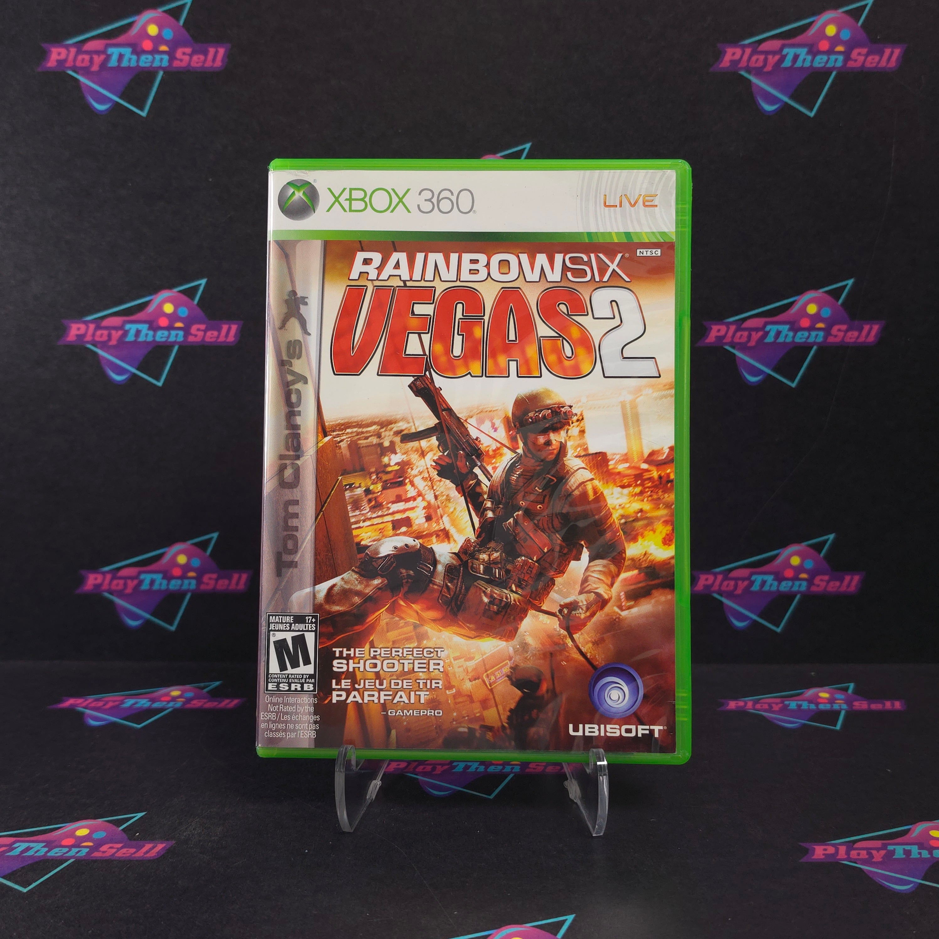 Tom Clancy's Rainbow Six Vegas 2 Xbox 360 + Bonus Disc Complete - Excellent