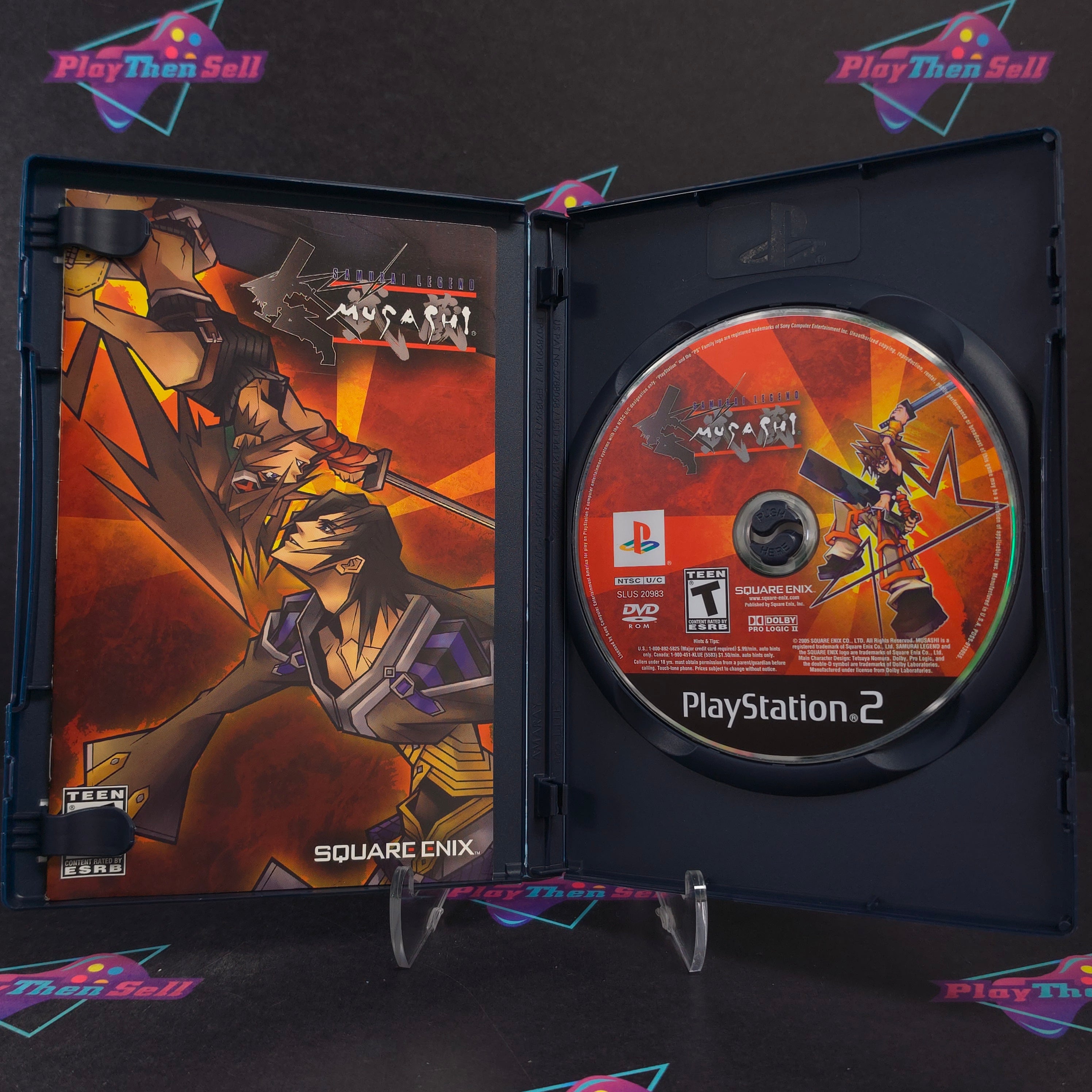 Samurai Legend Musashi PS2 PlayStation 2 + Reg Complete - Excellent