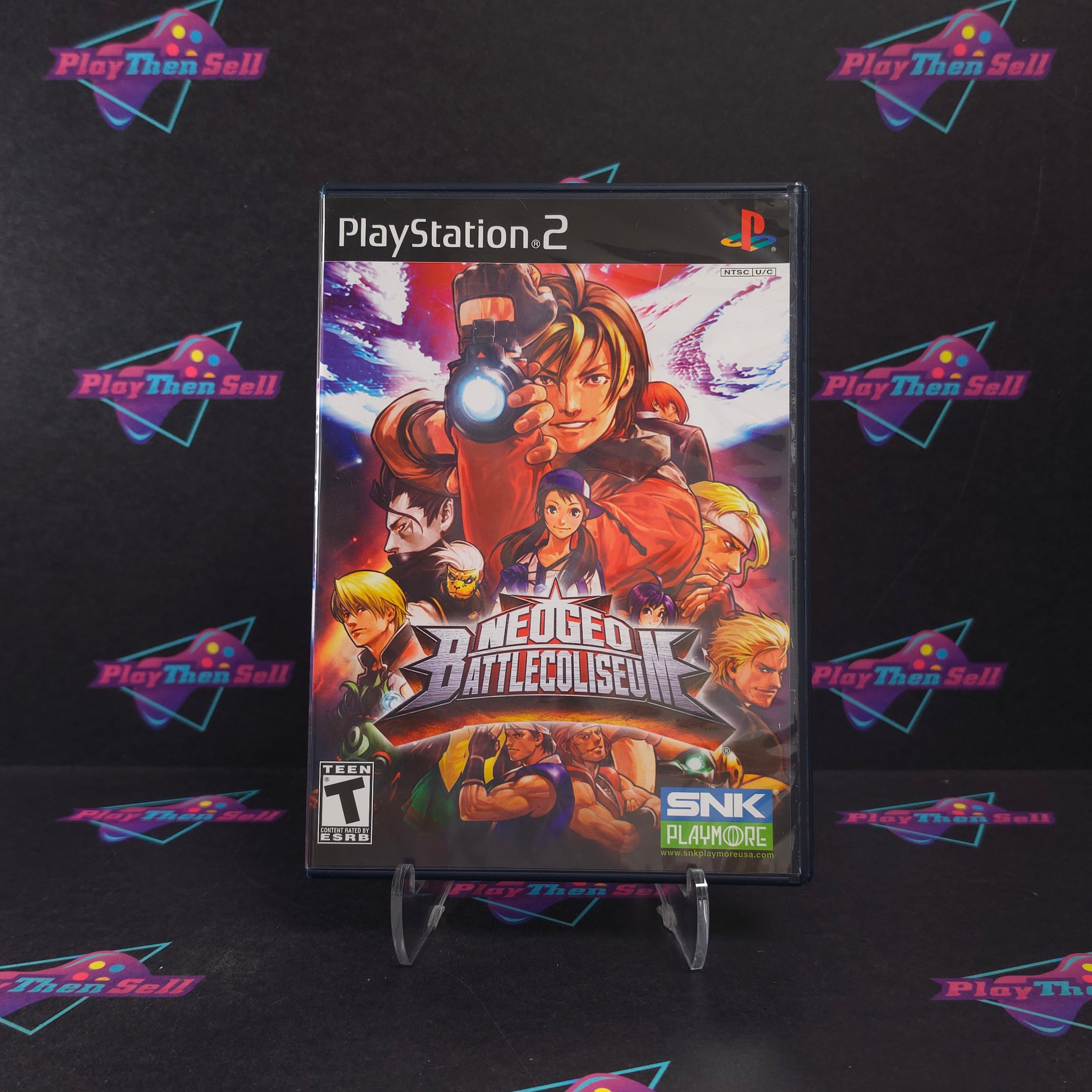 NeoGeo Battle Coliseum PS2 PlayStation 2 Complete - Excellent