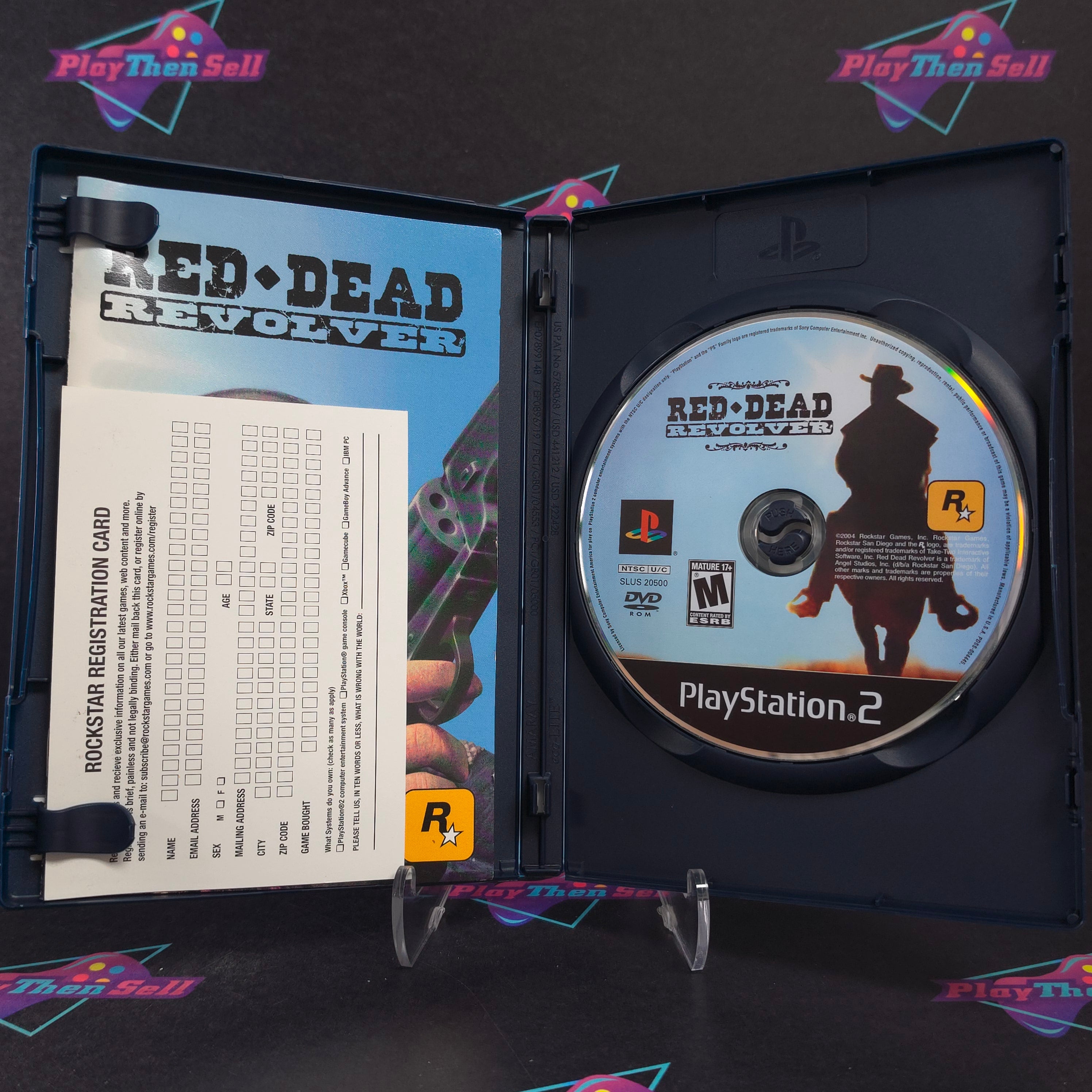 Red Dead Revolver PS2 PlayStation 2 + Reg Complete - Excellent