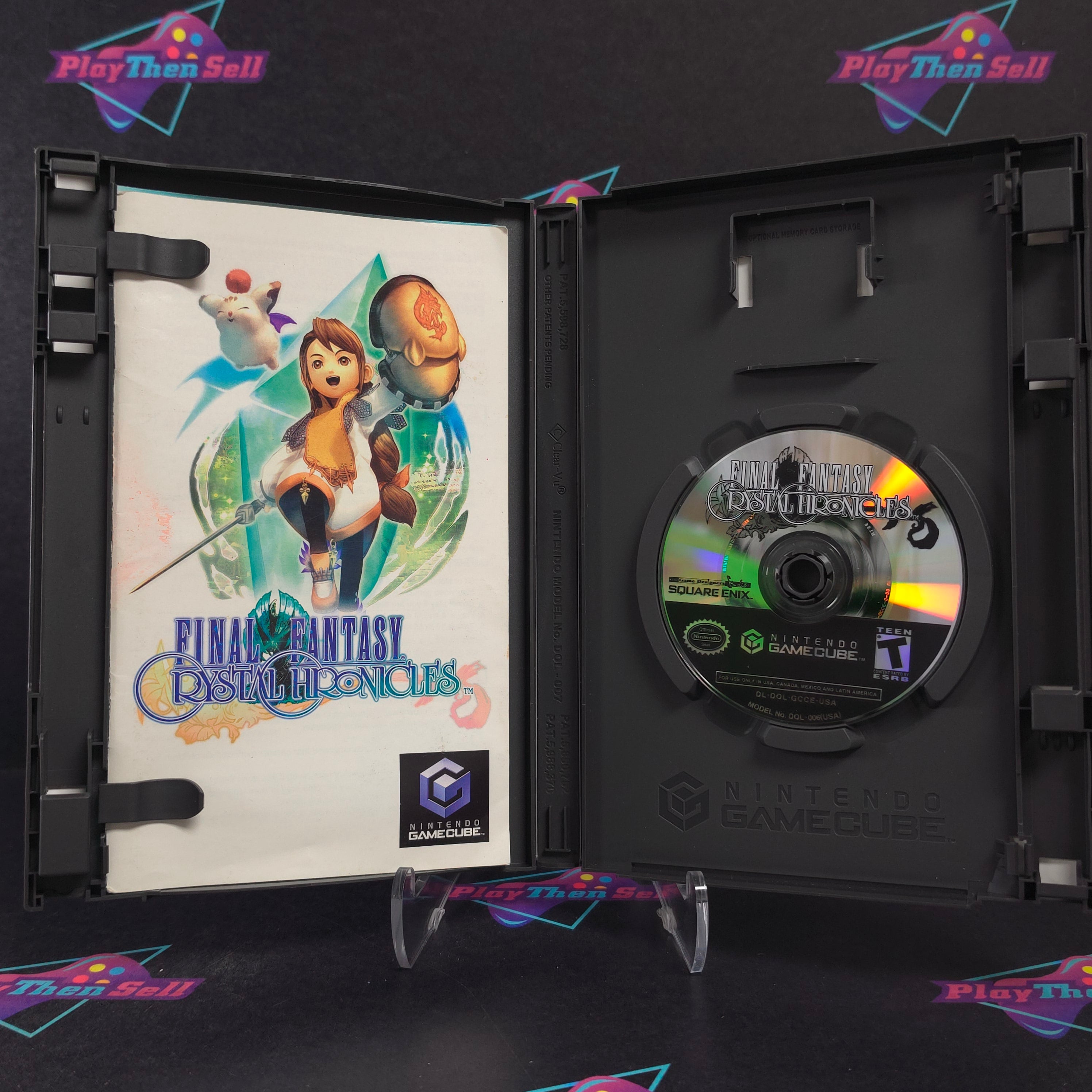 Final Fantasy Crystal Chronicles Nintendo Gamecube Complete - Excellent