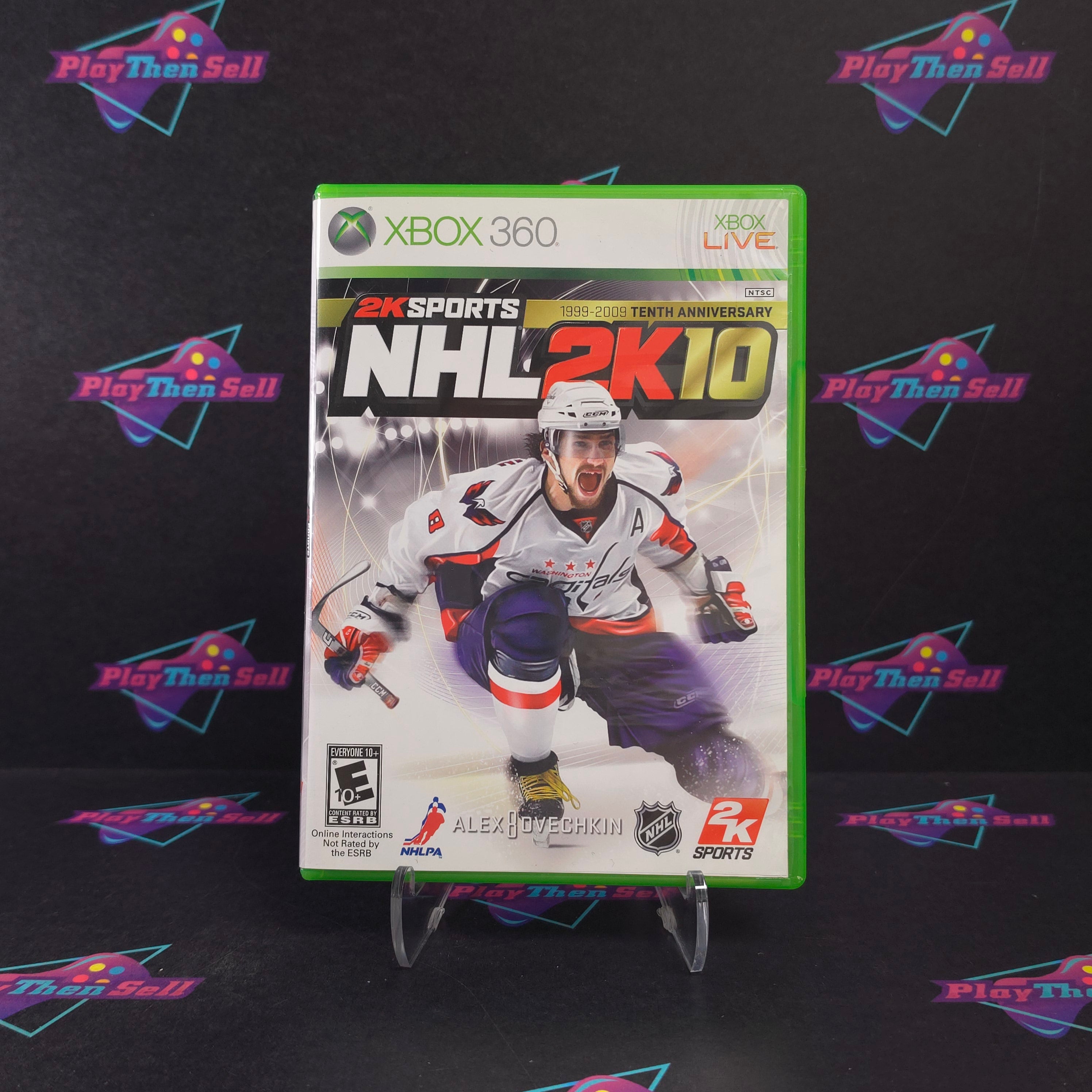 NHL 2K10 Xbox 360 Complete - Excellent