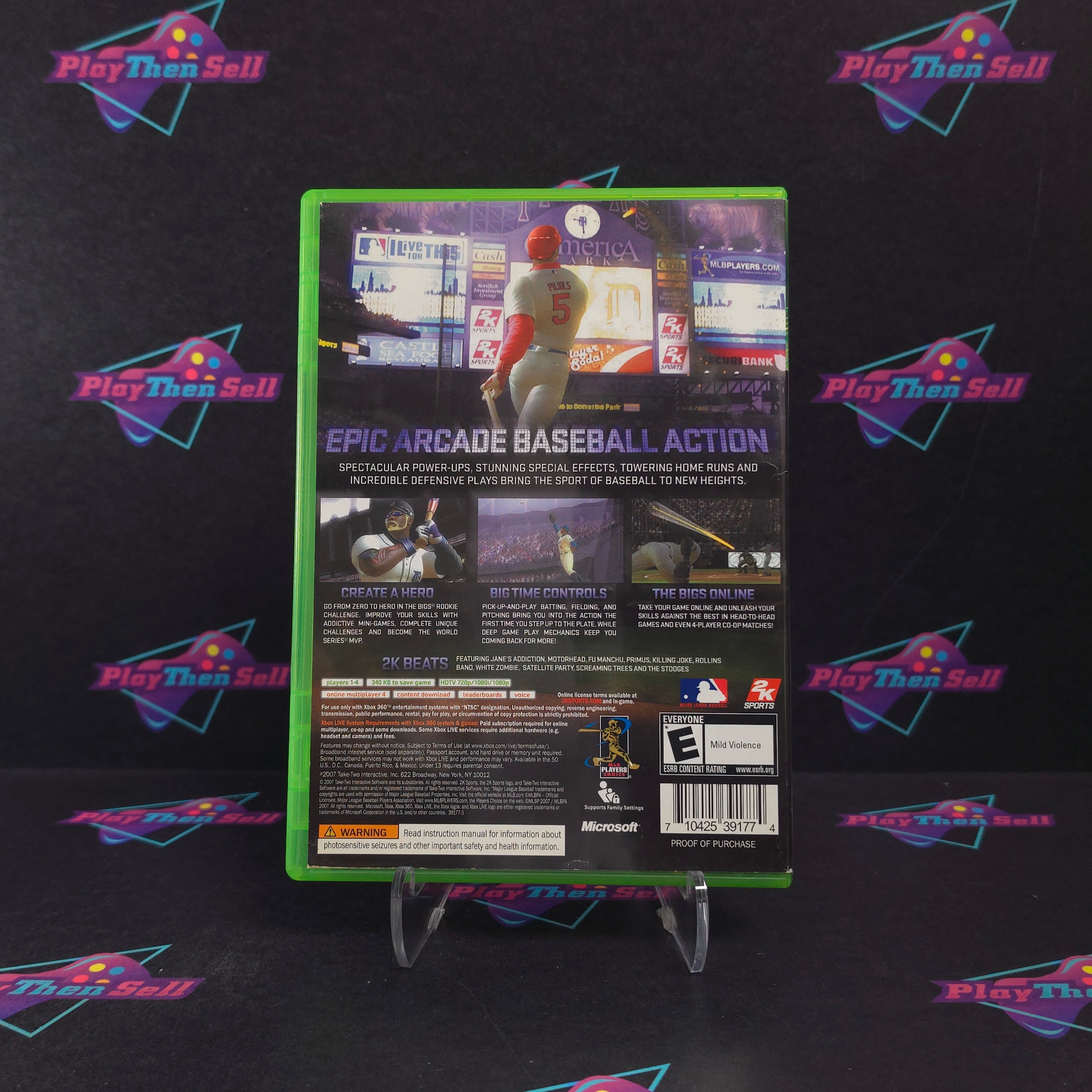 The Bigs Xbox 360 Complete - Excellent