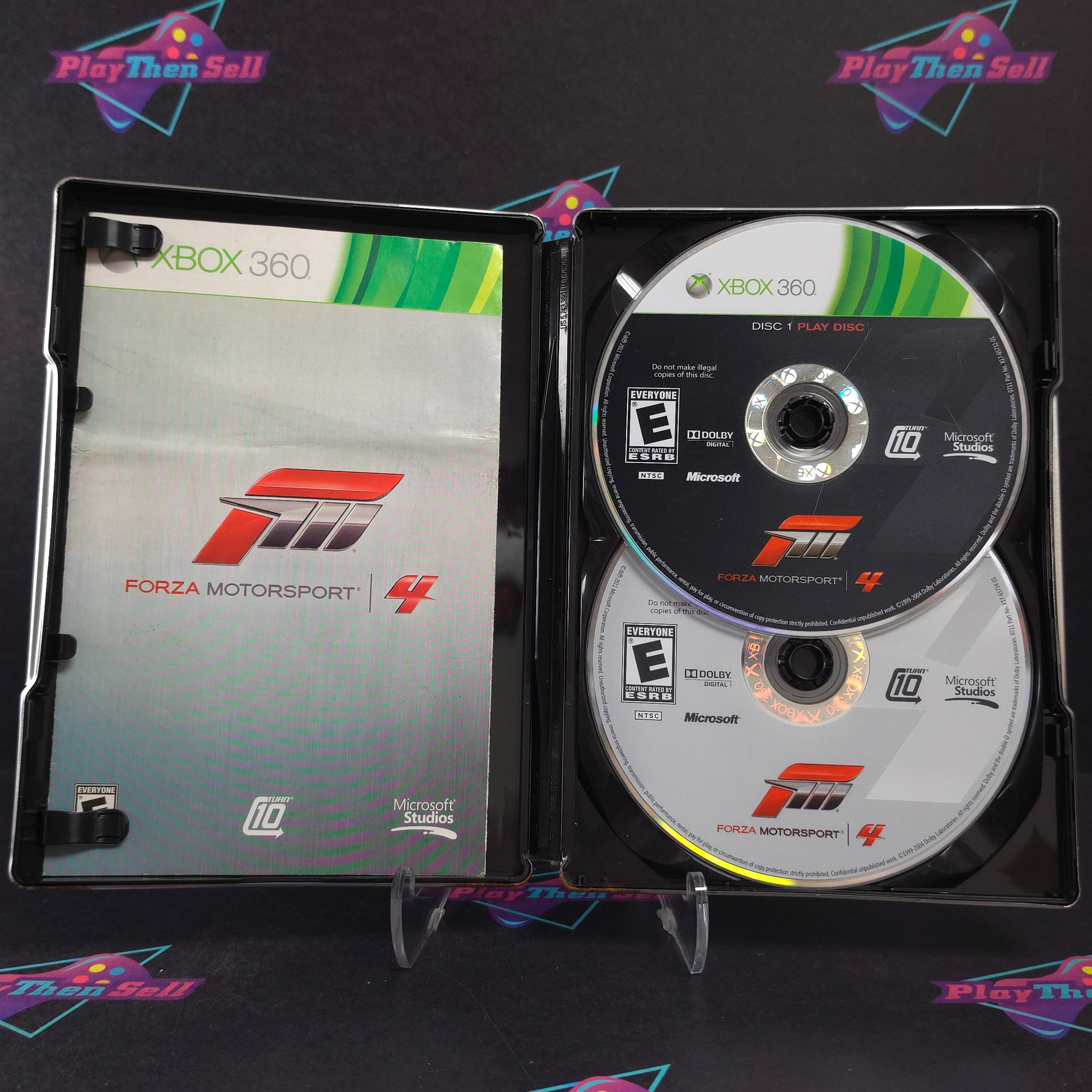 Forza Motorsport 4 Limited Collector's Edition SteelBook Xbox 360 Complete - Very Good