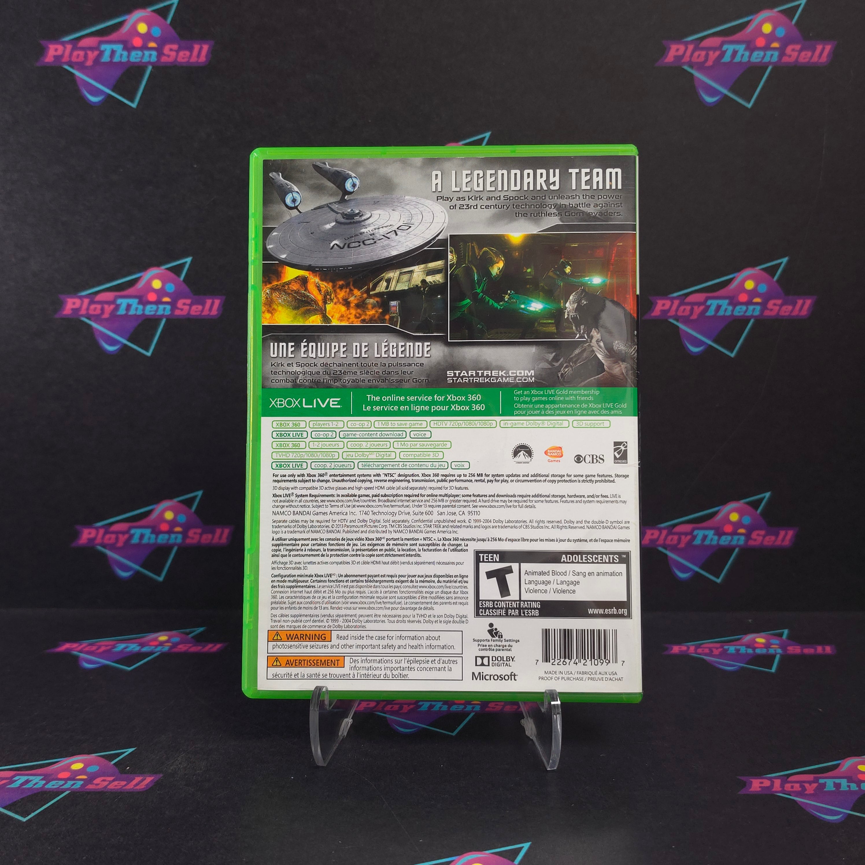 Star Trek Xbox 360 Complete - Excellent