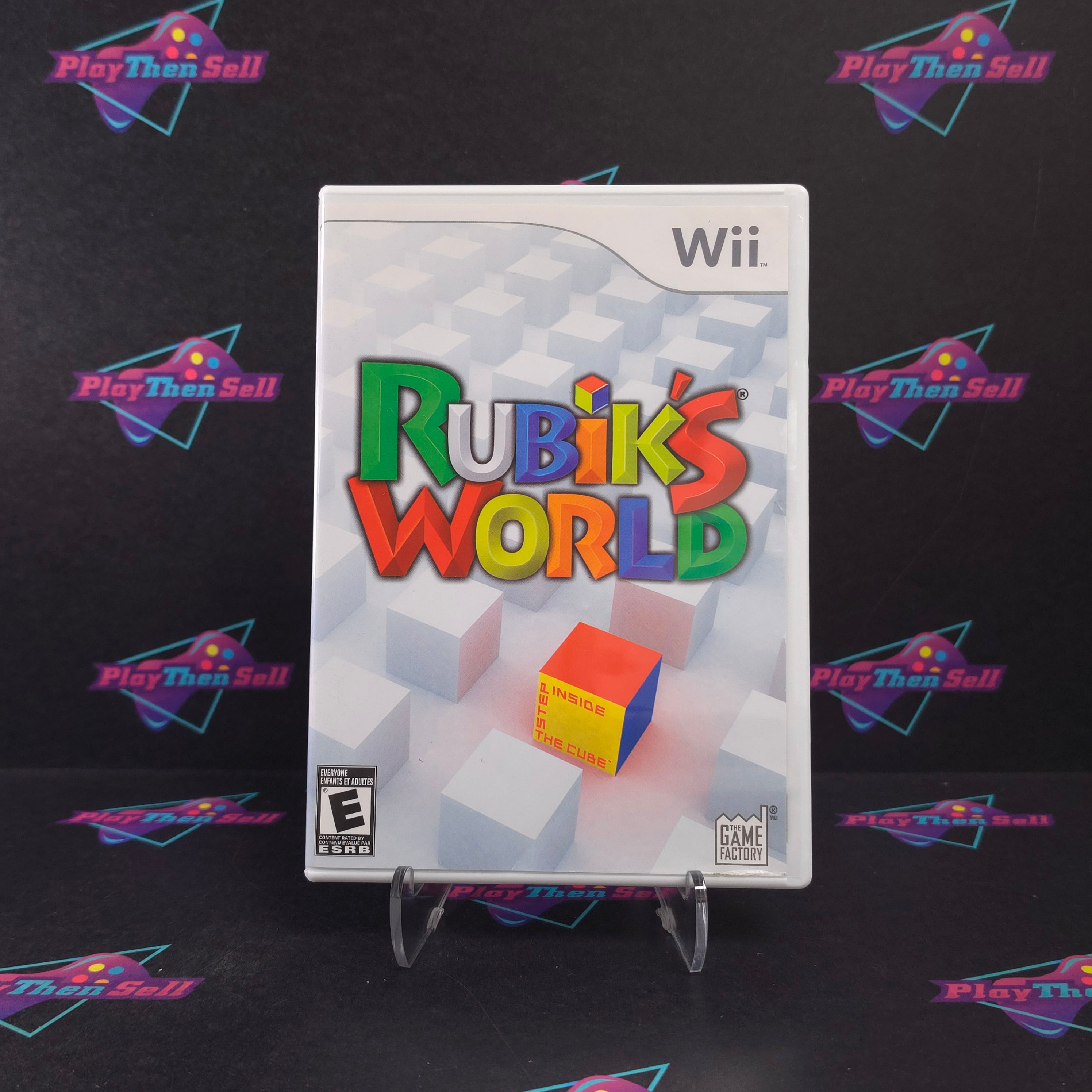 Rubik's World Nintendo Wii Complete - Excellent