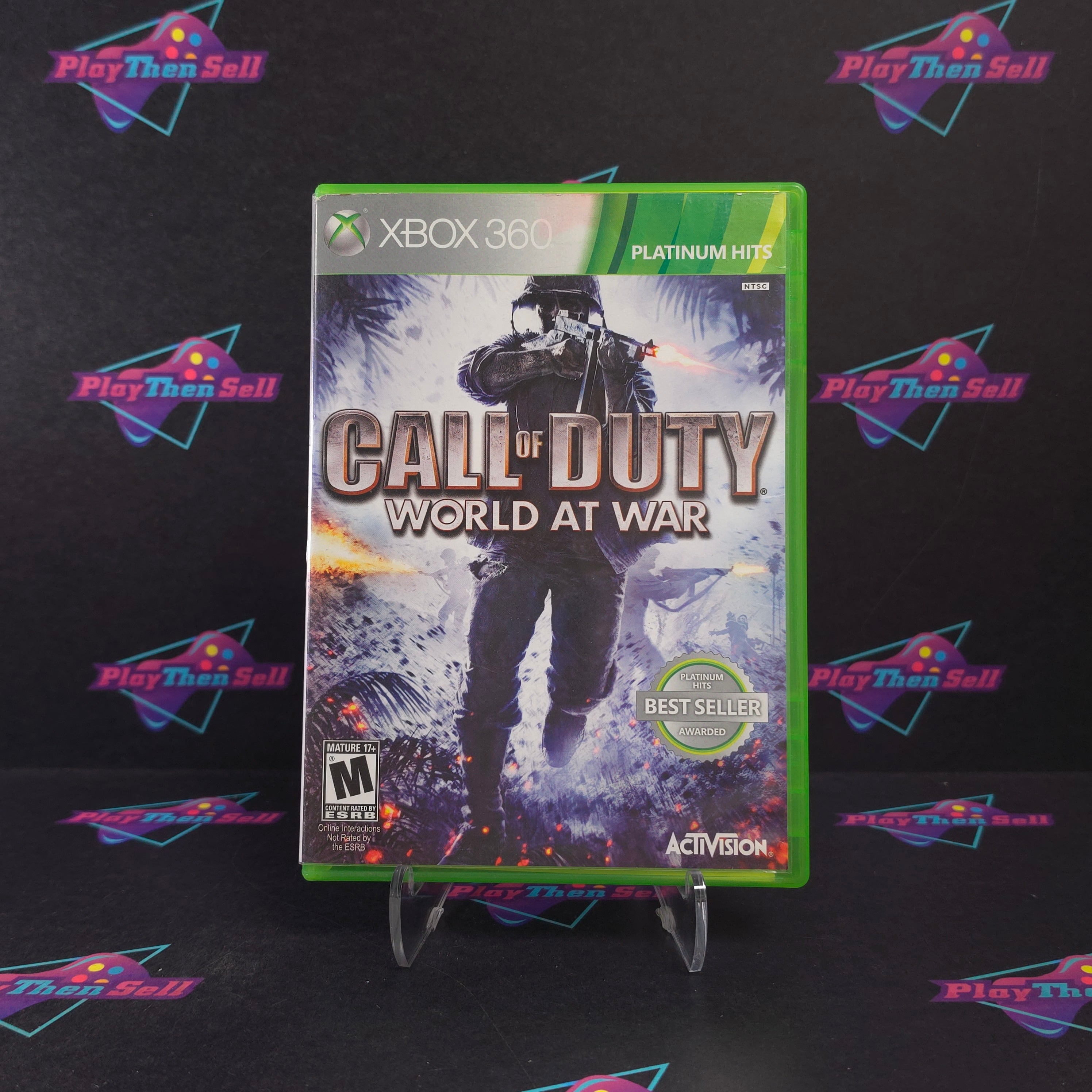 Call of Duty World at War Xbox 360 PH Complete - Very Good