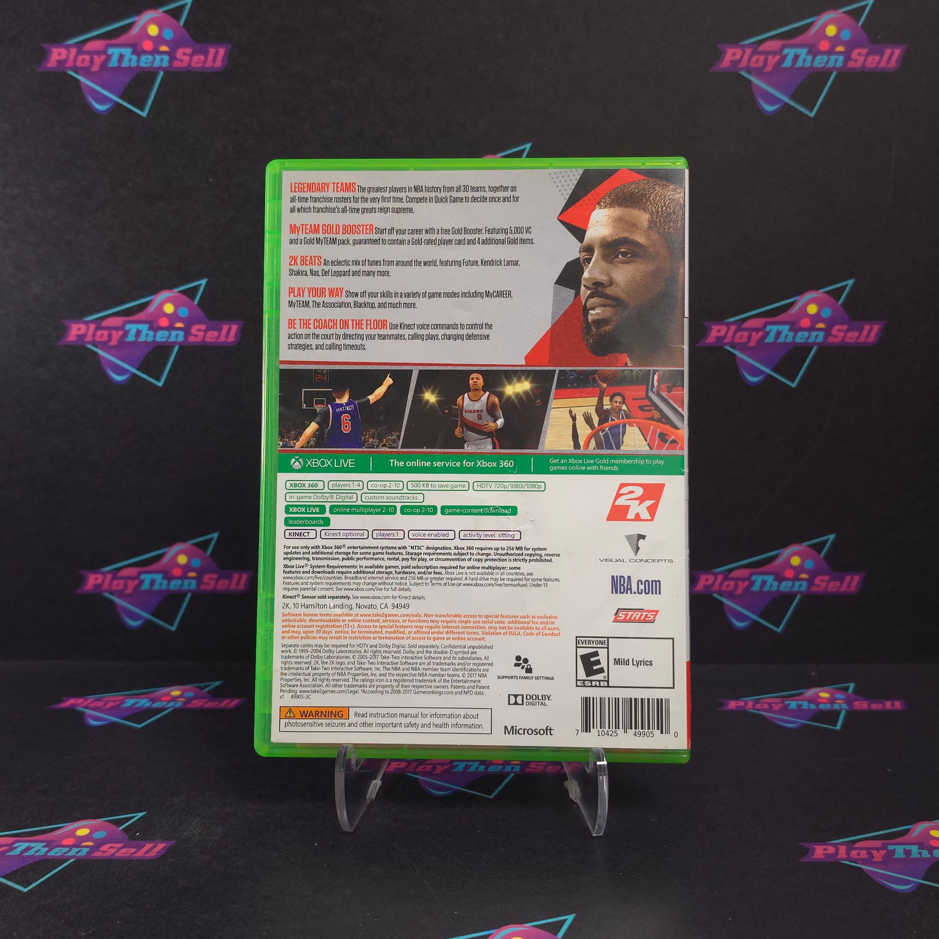 NBA 2K18 Xbox 360 Complete - Very Good