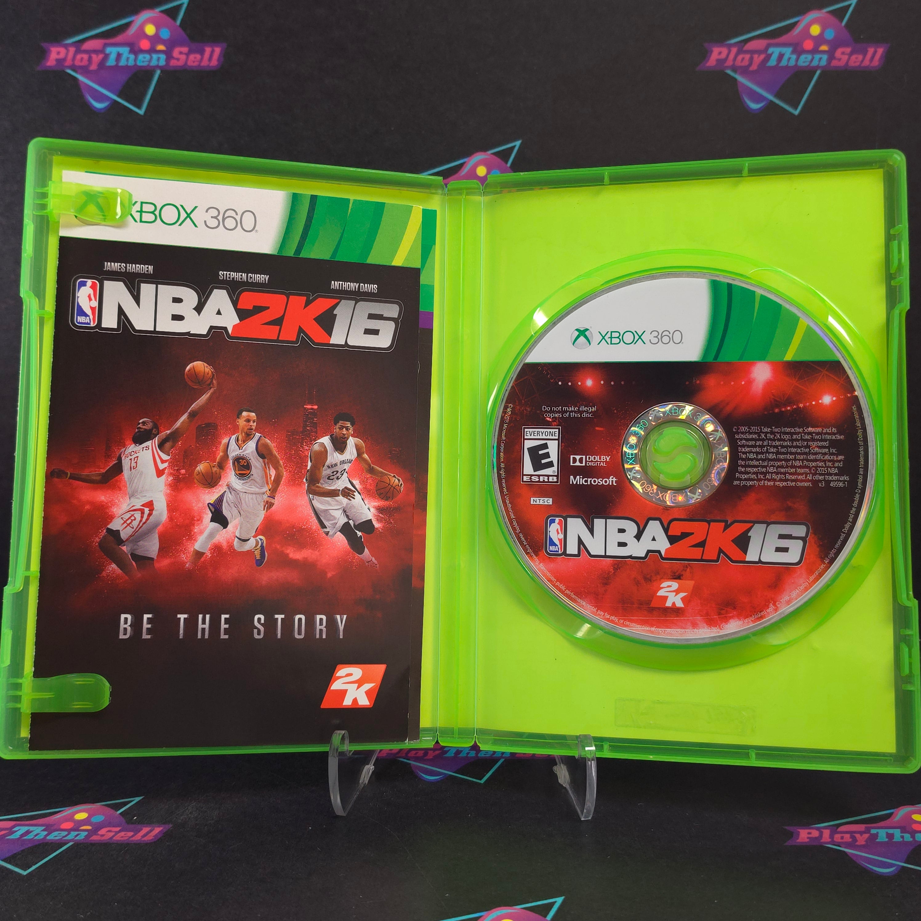 NBA 2K16 Anthony Davis Xbox 360 Complete - Very Good