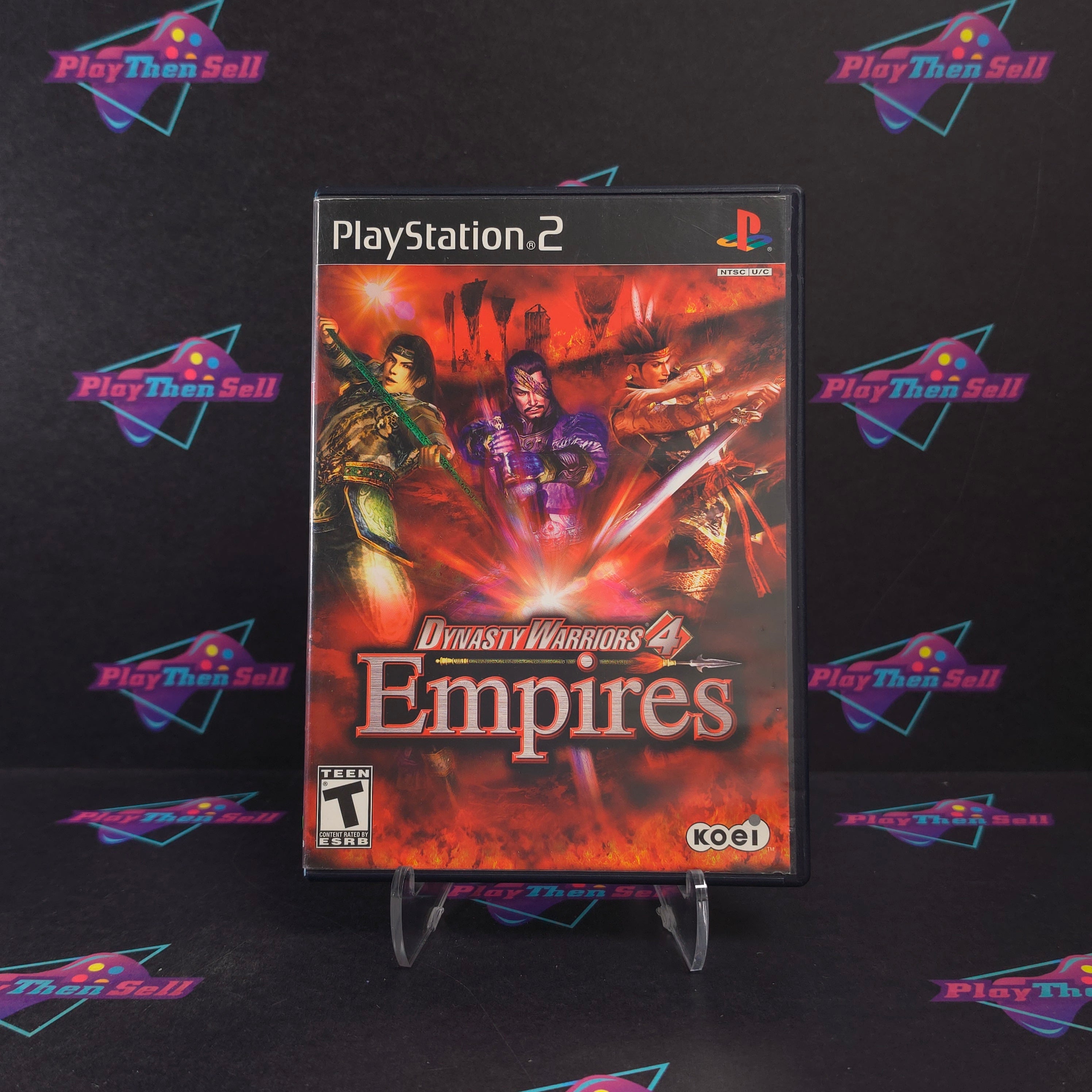 Dynasty Warriors 4 Empires PS2 PlayStation 2 - Very Good