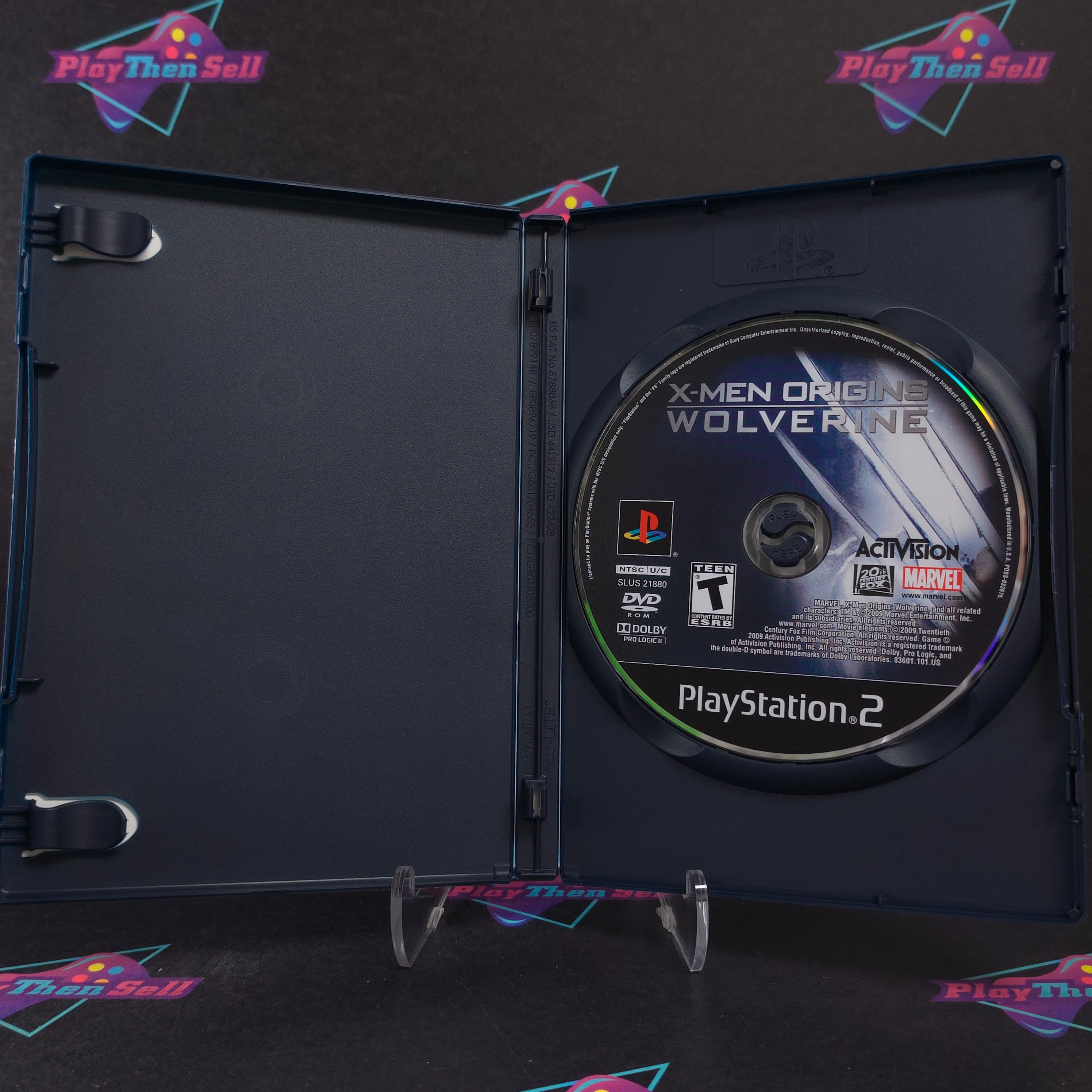 X-Men Origins Wolverine PS2 PlayStation 2 - Very Good