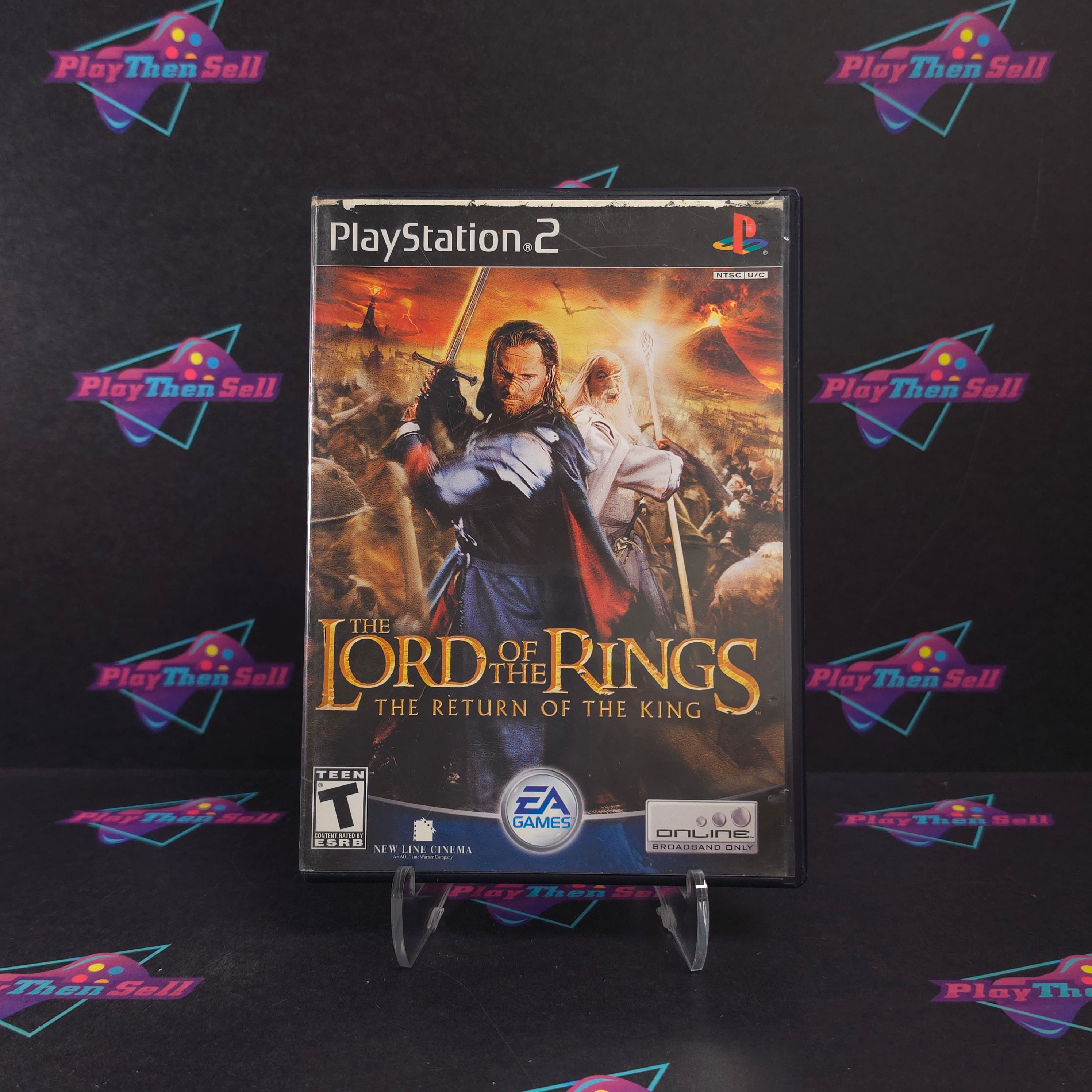 Lord of the Rings Return of the King PS2 PlayStation 2 - Very Good