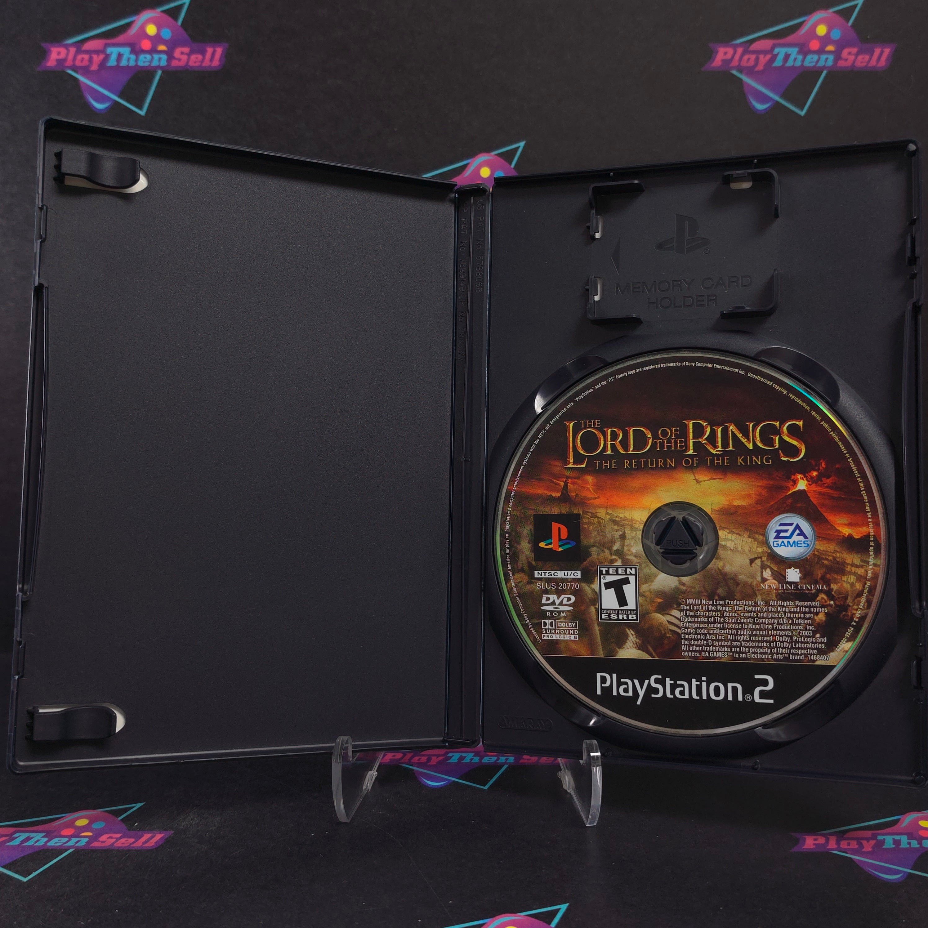 Lord of the Rings Return of the King PS2 PlayStation 2 - Very Good