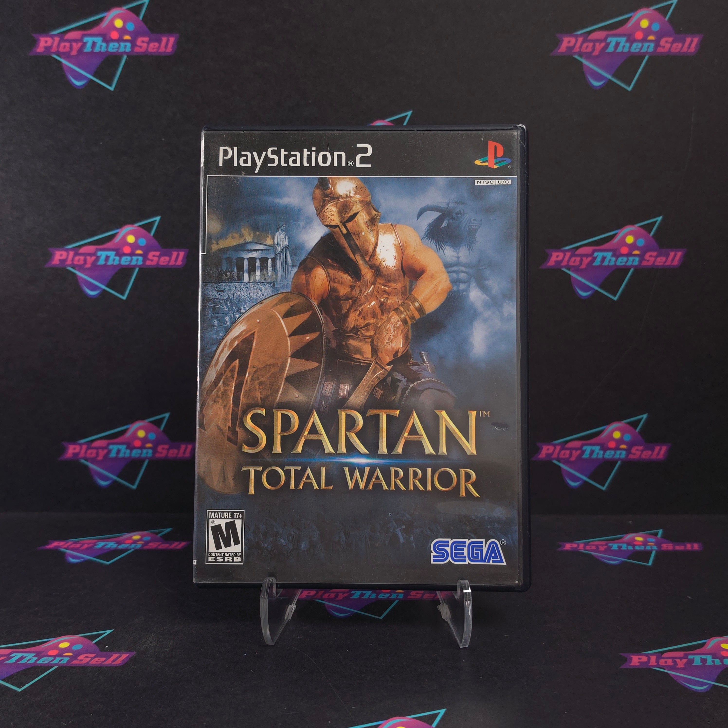 Spartan Total Warrior PS2 PlayStation 2 - Very Good