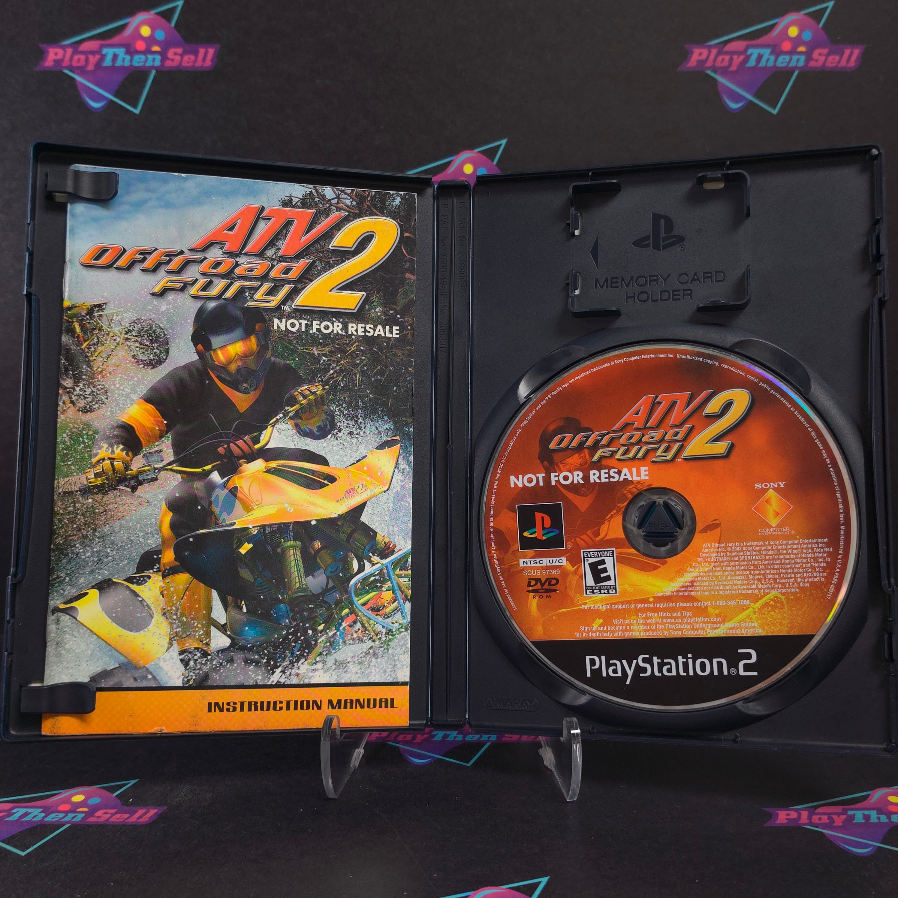 ATV Offroad Fury 2 PS2 PlayStation 2 + Reg Complete - Very Good