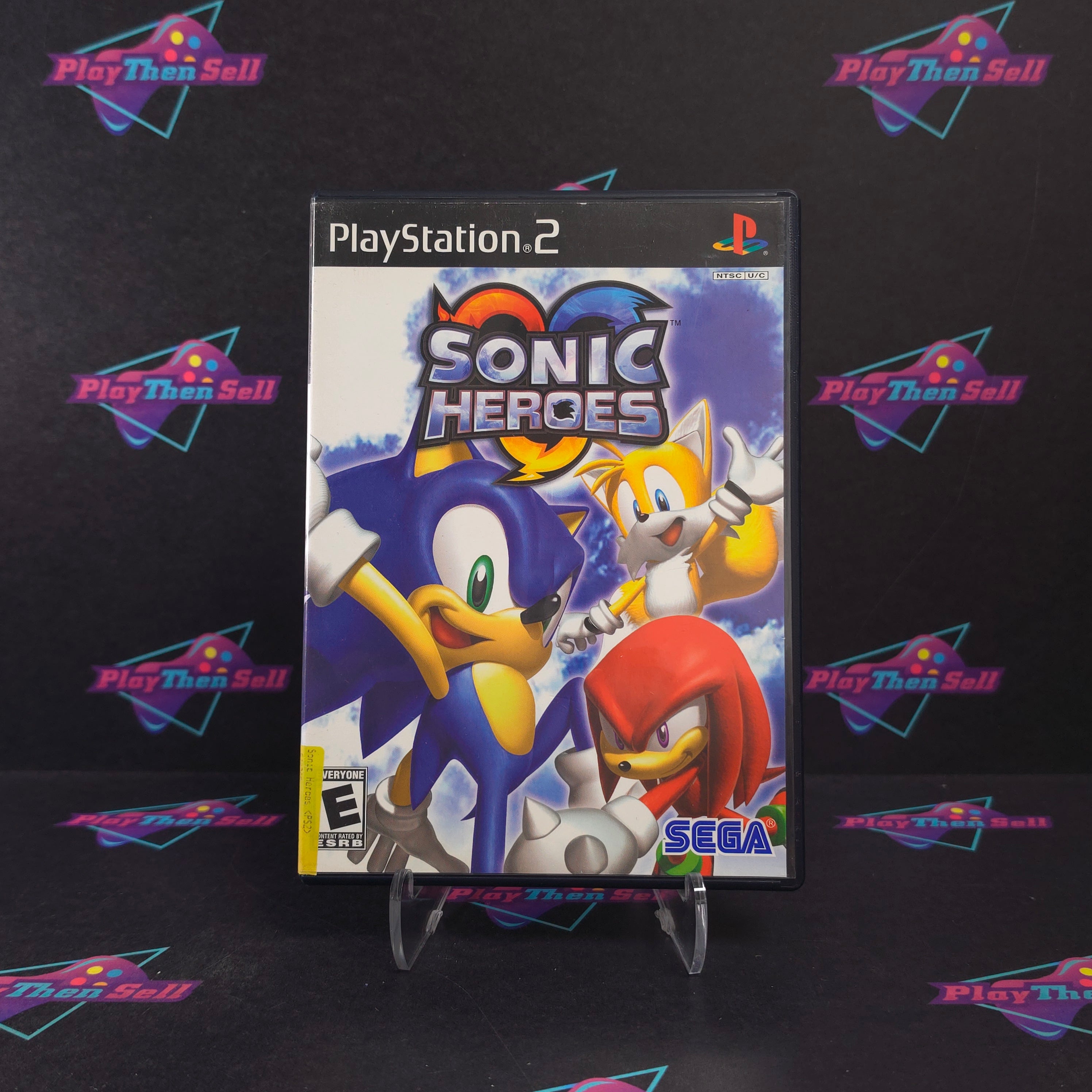Sonic Heroes PS2 PlayStation 2 GH Disc Complete - Very Good