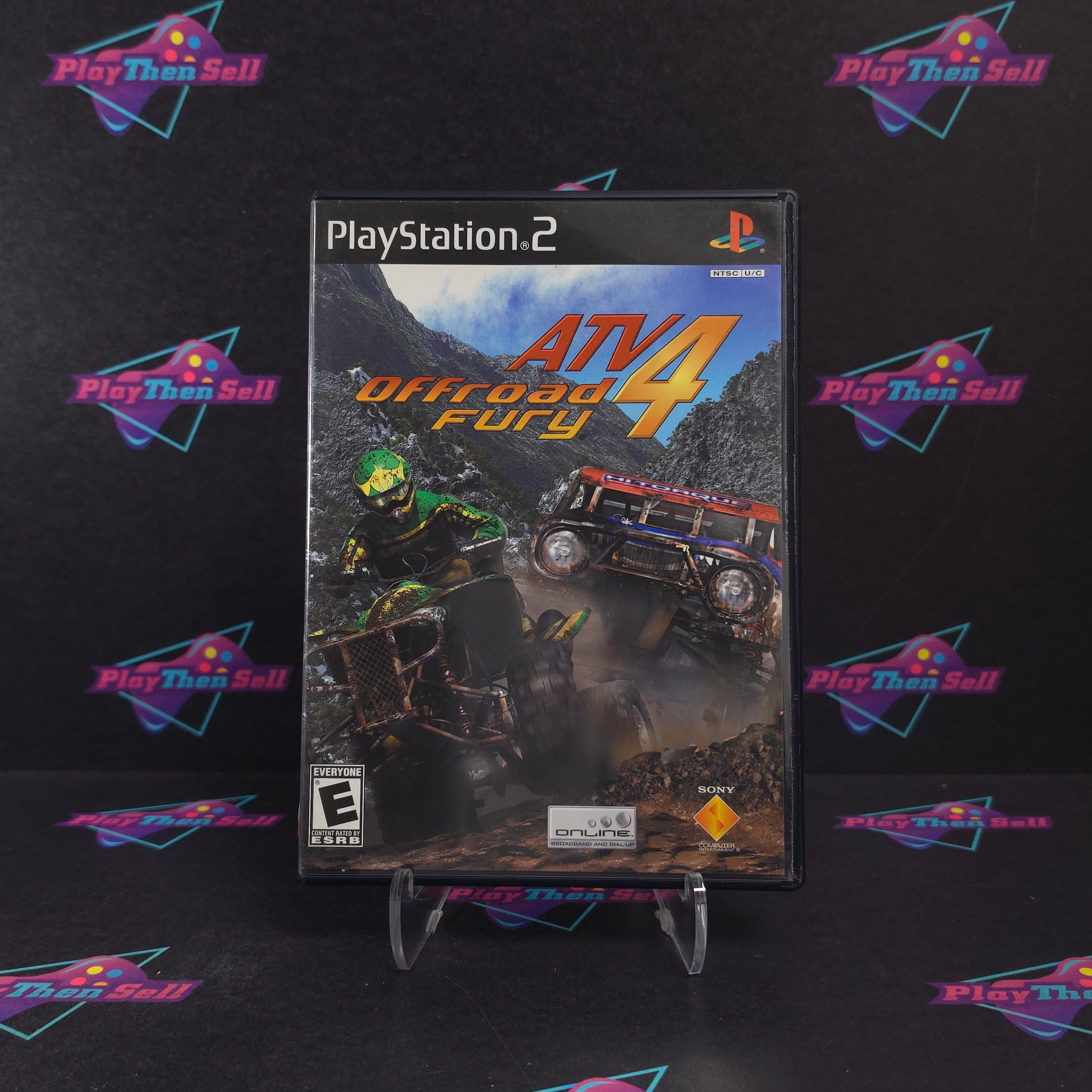 ATV Offroad Fury 4 PS2 PlayStation 2 + Reg Complete - Very Good