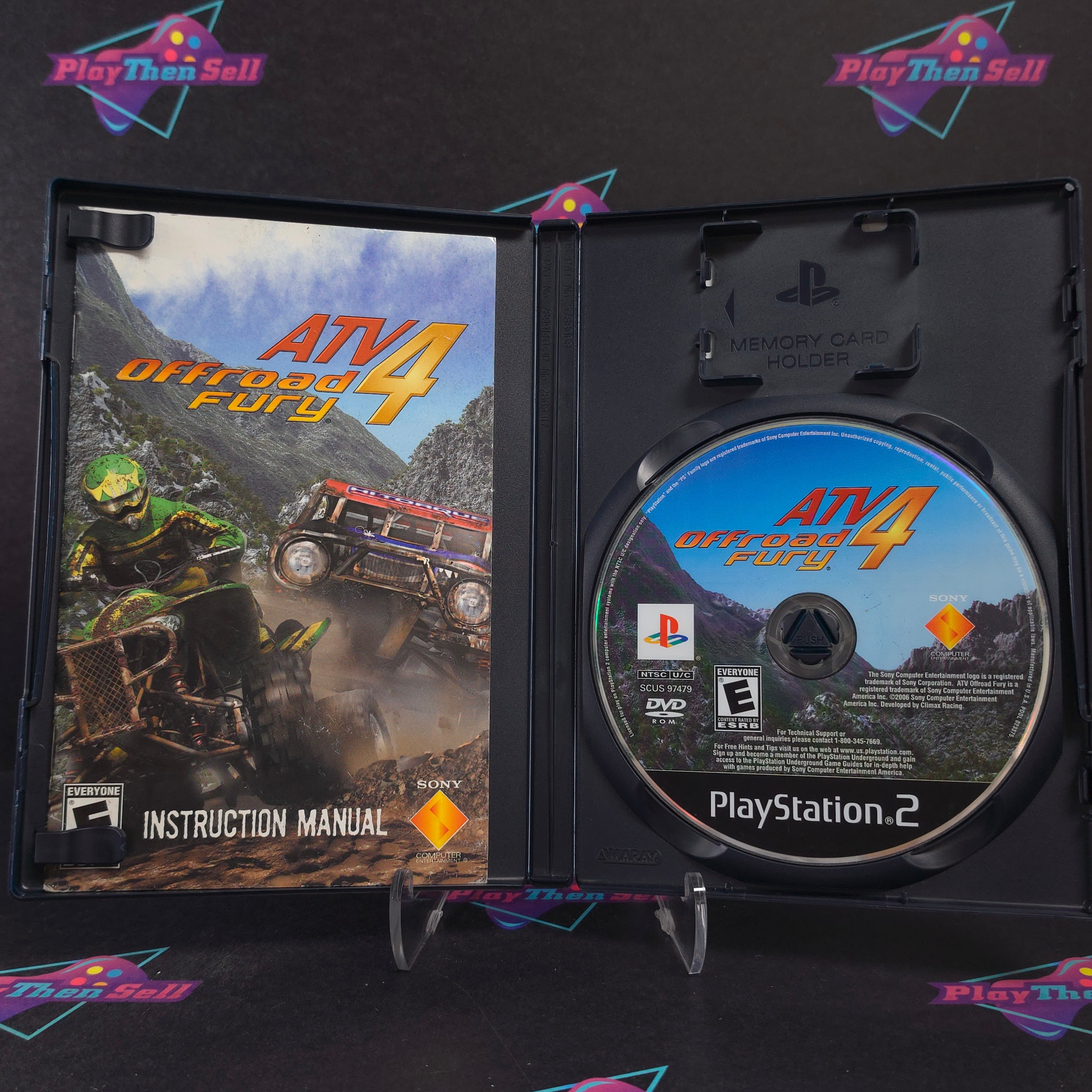 ATV Offroad Fury 4 PS2 PlayStation 2 + Reg Complete - Very Good