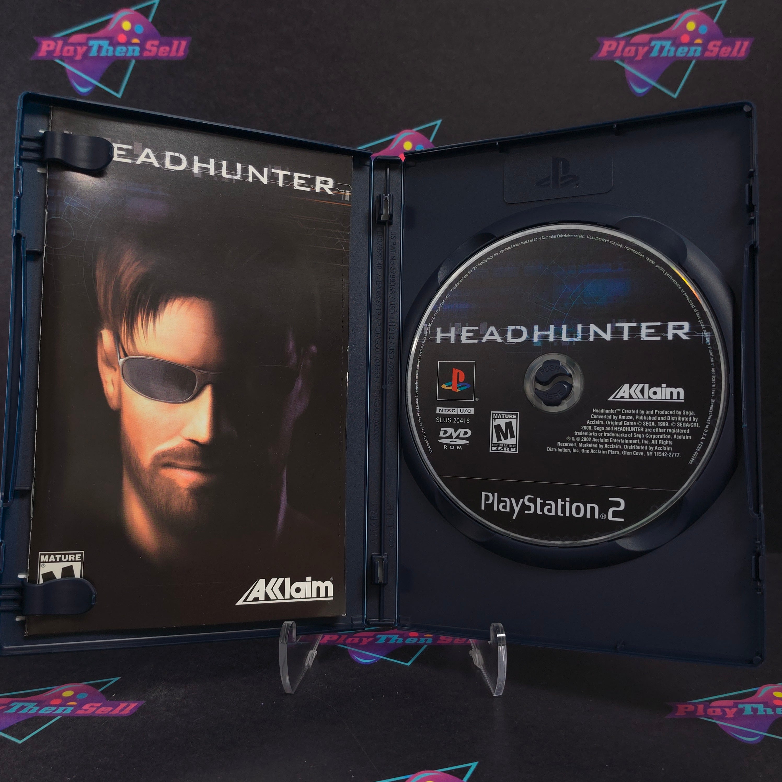 Headhunter PS2 PlayStation 2 + Reg Complete - Excellent