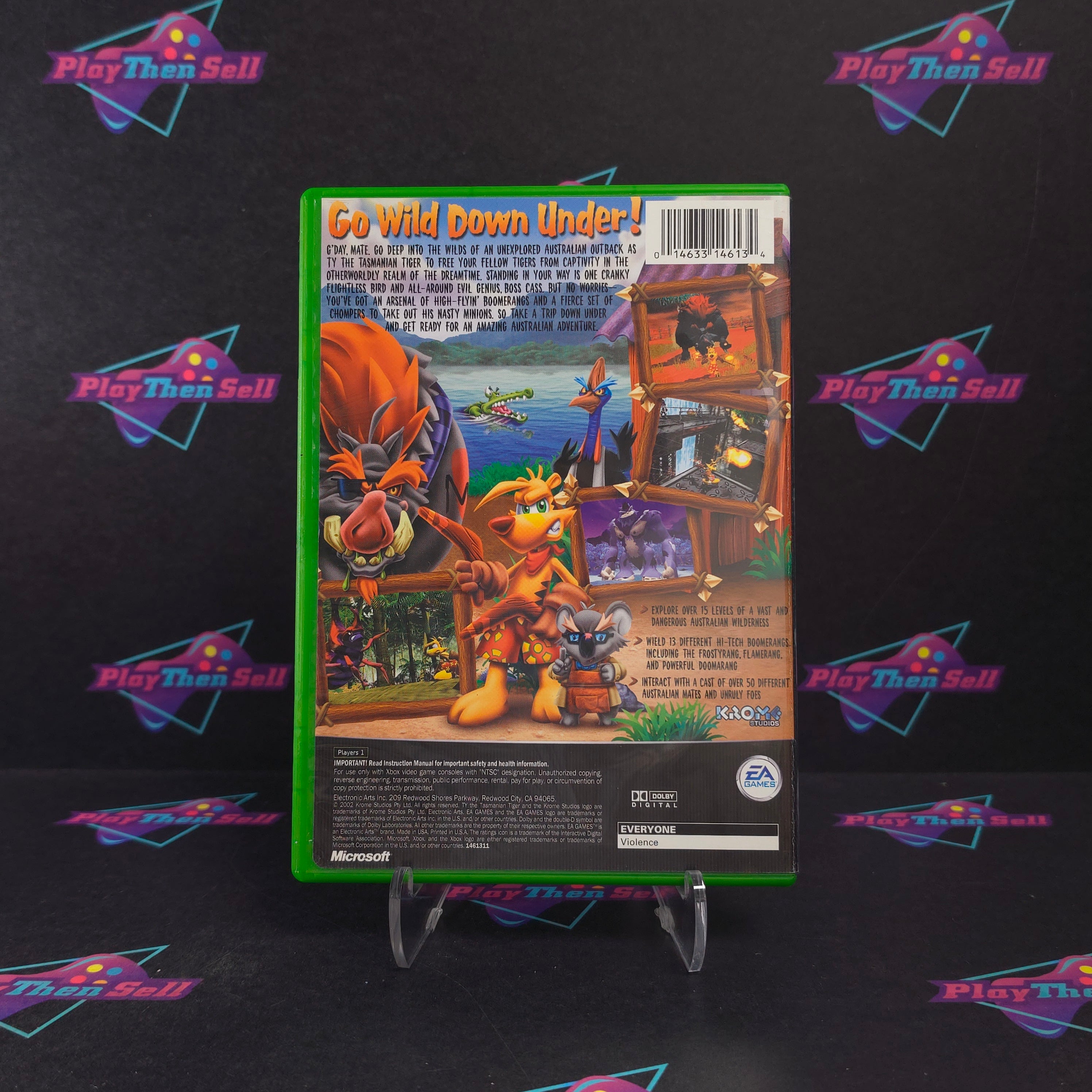 Ty The Tasmanian Tiger Xbox Complete - Excellent