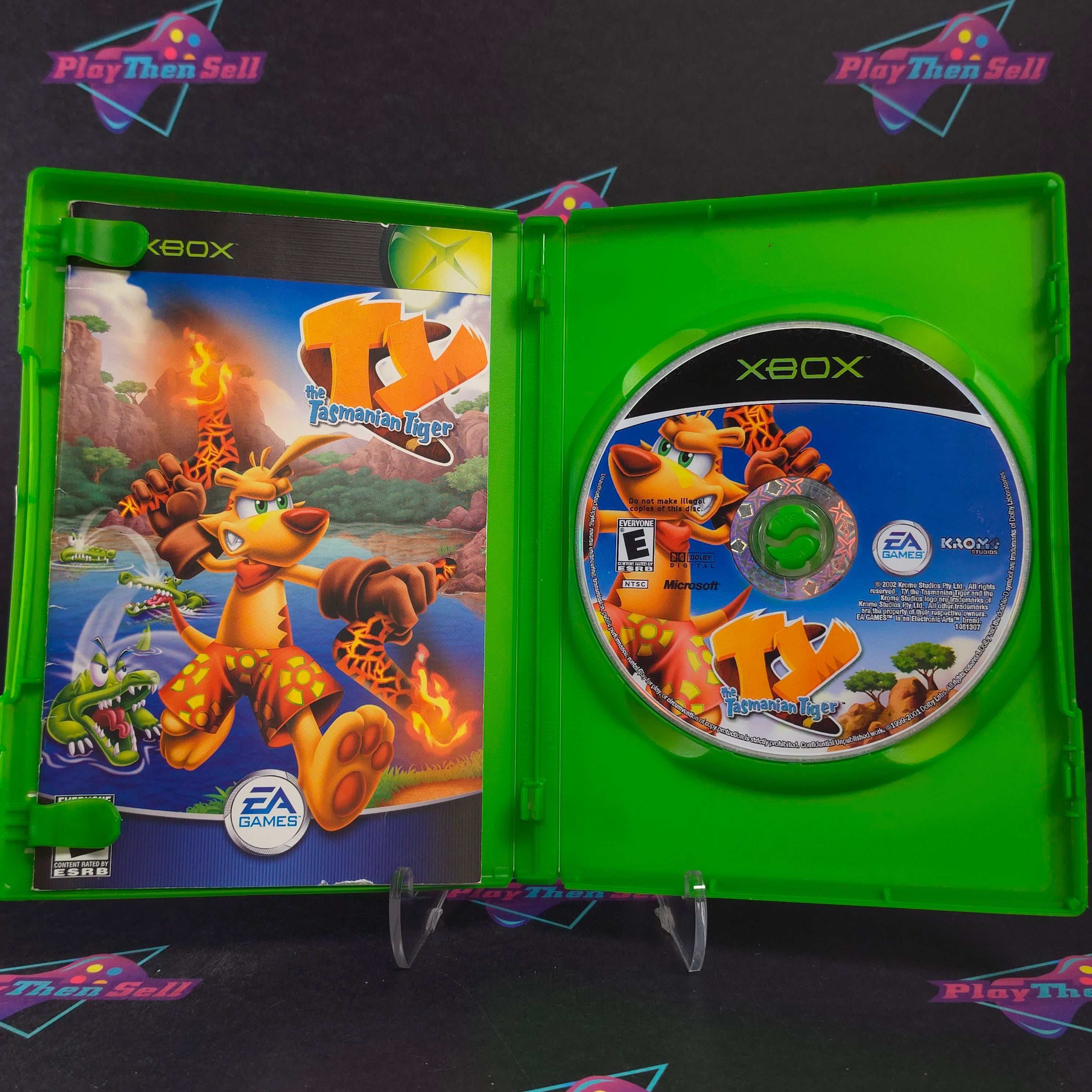 Ty The Tasmanian Tiger Xbox Complete - Excellent