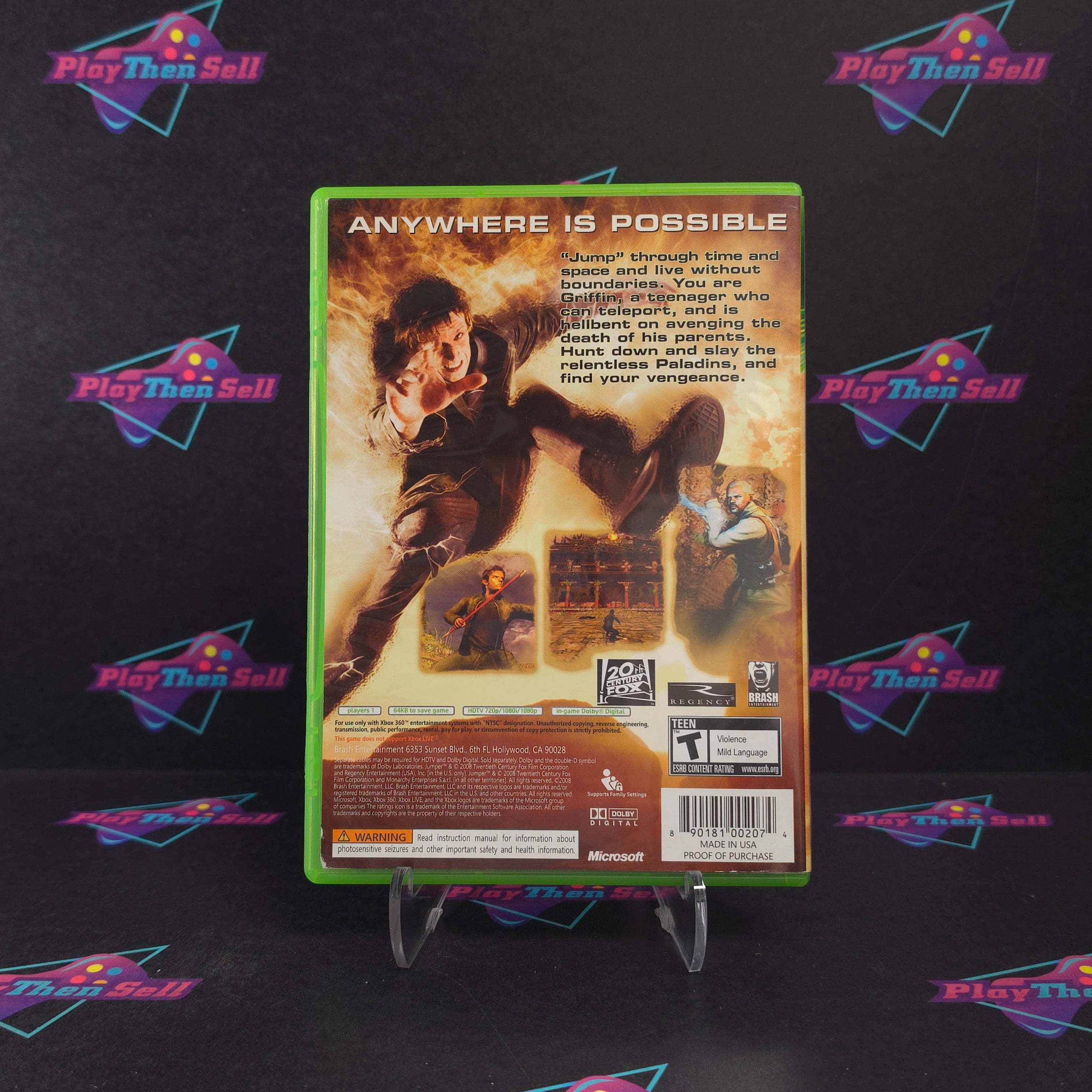 Jumper Griffin's Story Xbox 360 Complete - Excellent