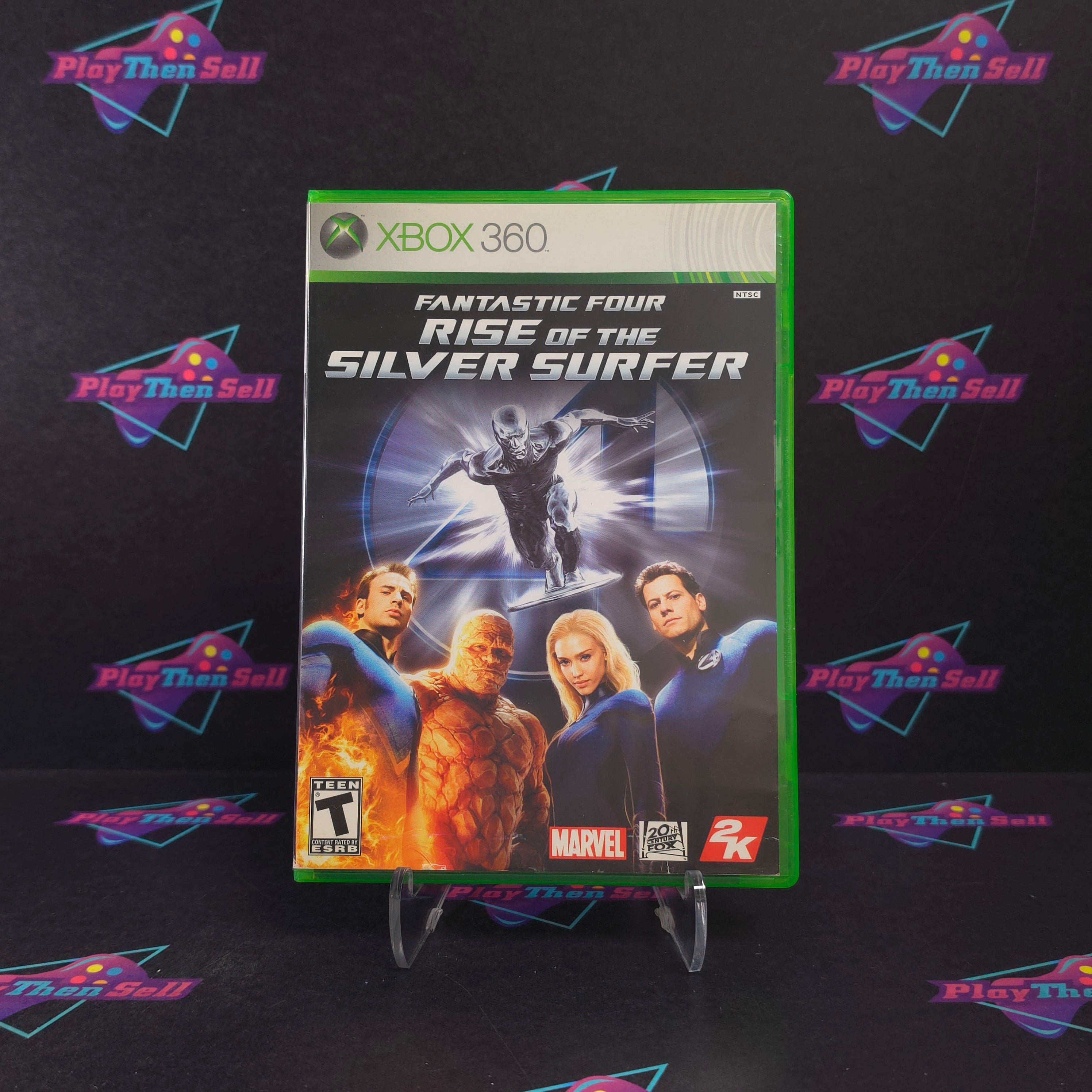 Fantastic Four Rise of the Silver Surfer Xbox 360 Complete - Excellent