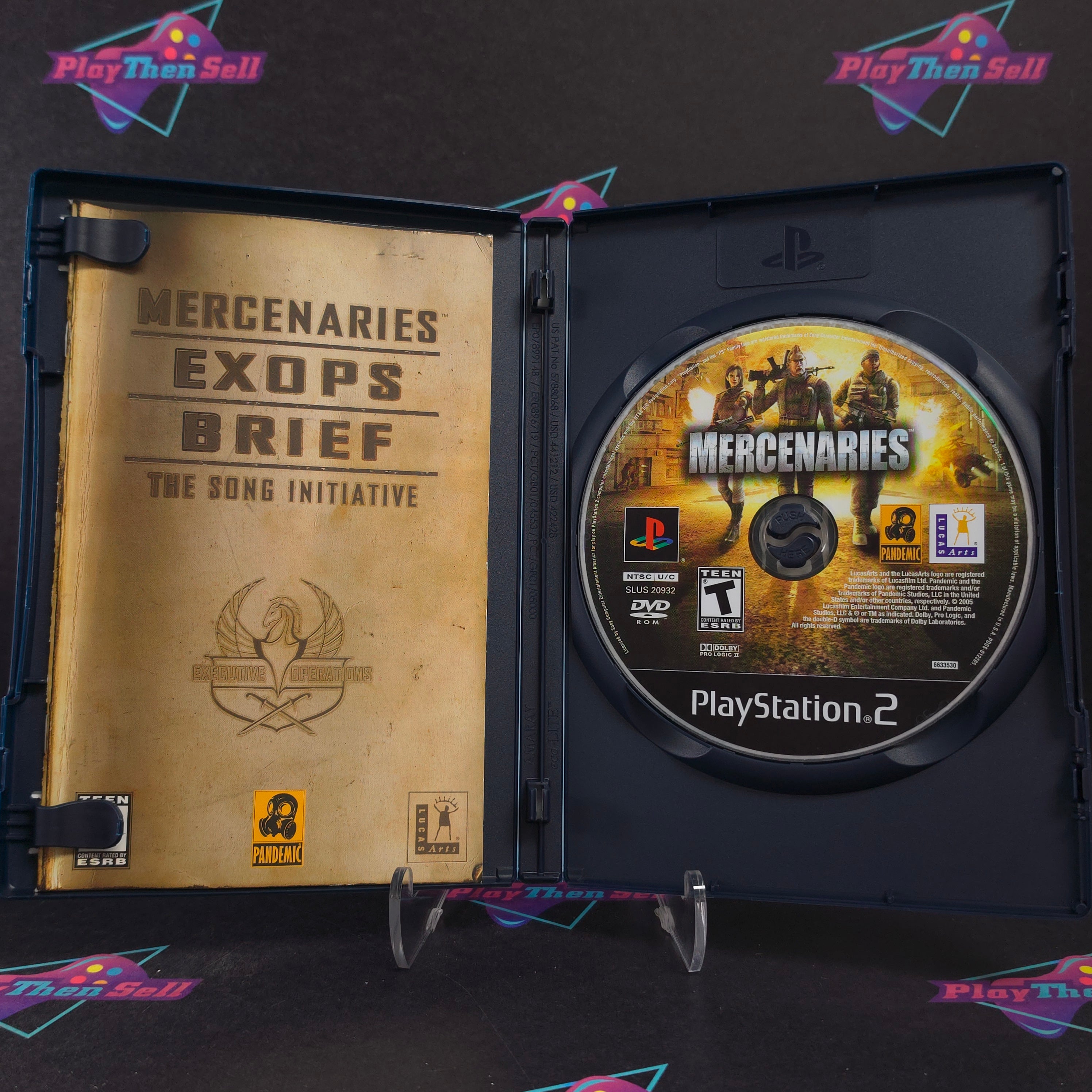 Mercenaries Playground of Destruction PS2 PlayStation 2 + Reg Complete - Excellent