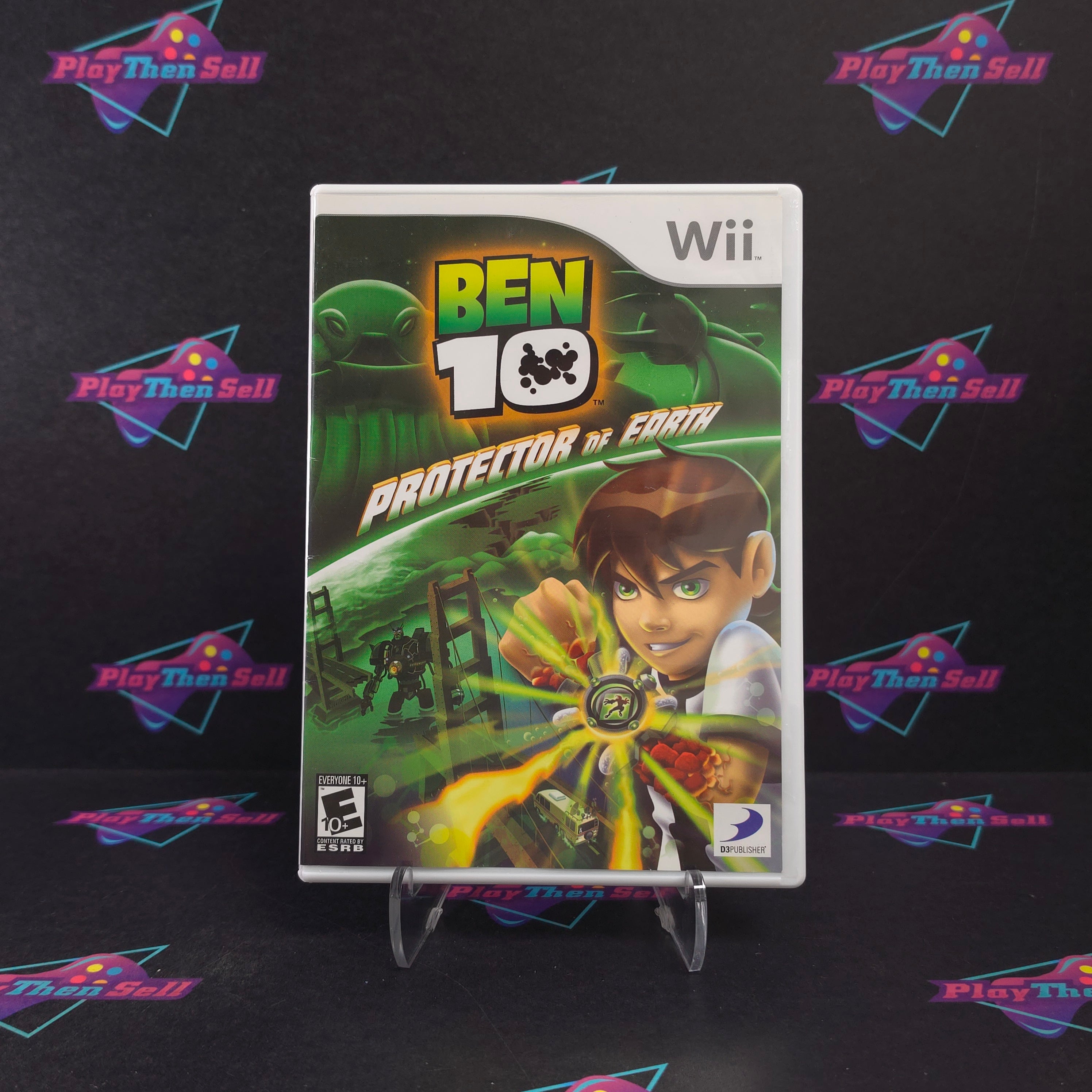 Ben 10 Protector of Earth Nintendo Wii Complete - Excellent