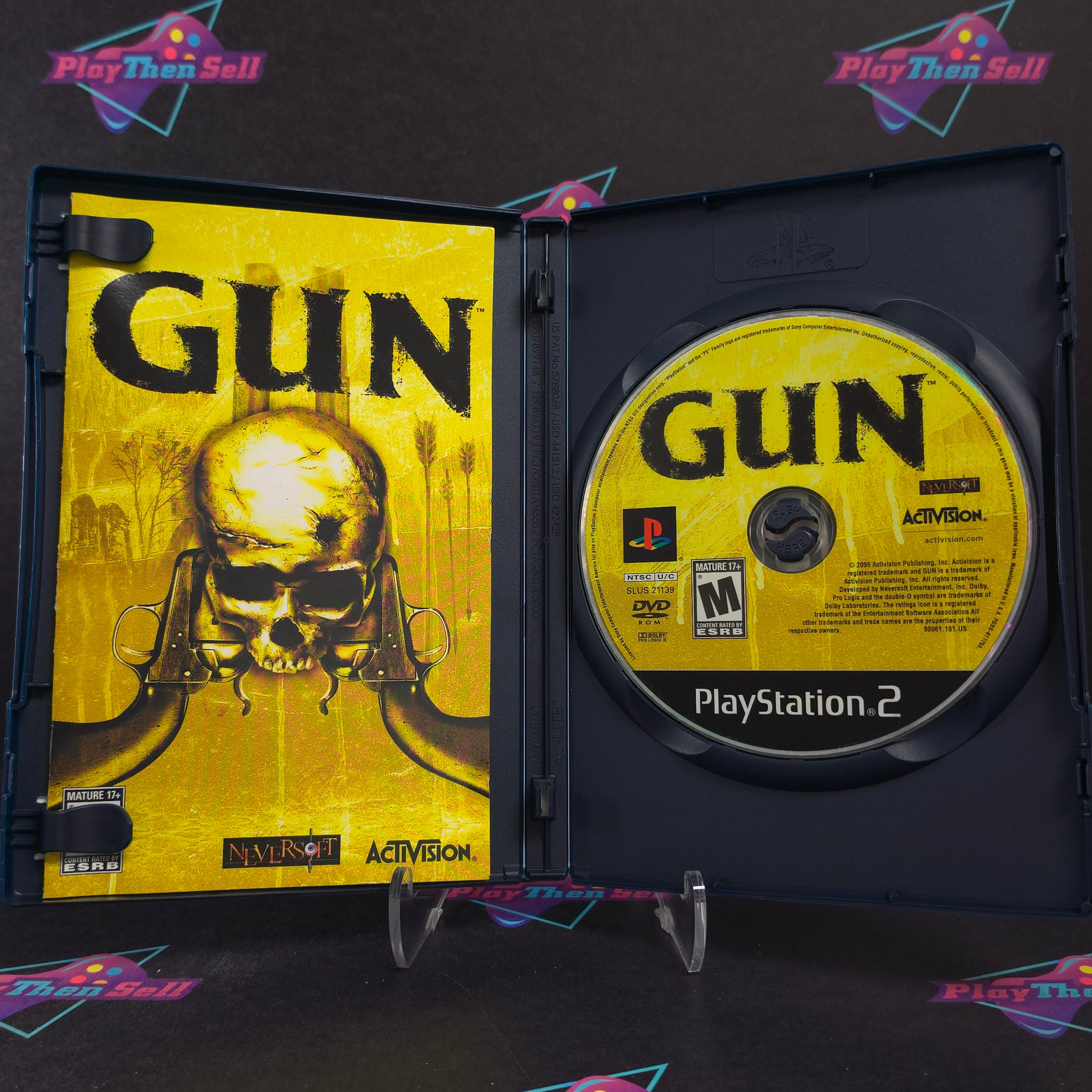 GUN PS2 PlayStation 2 Complete - Excellent