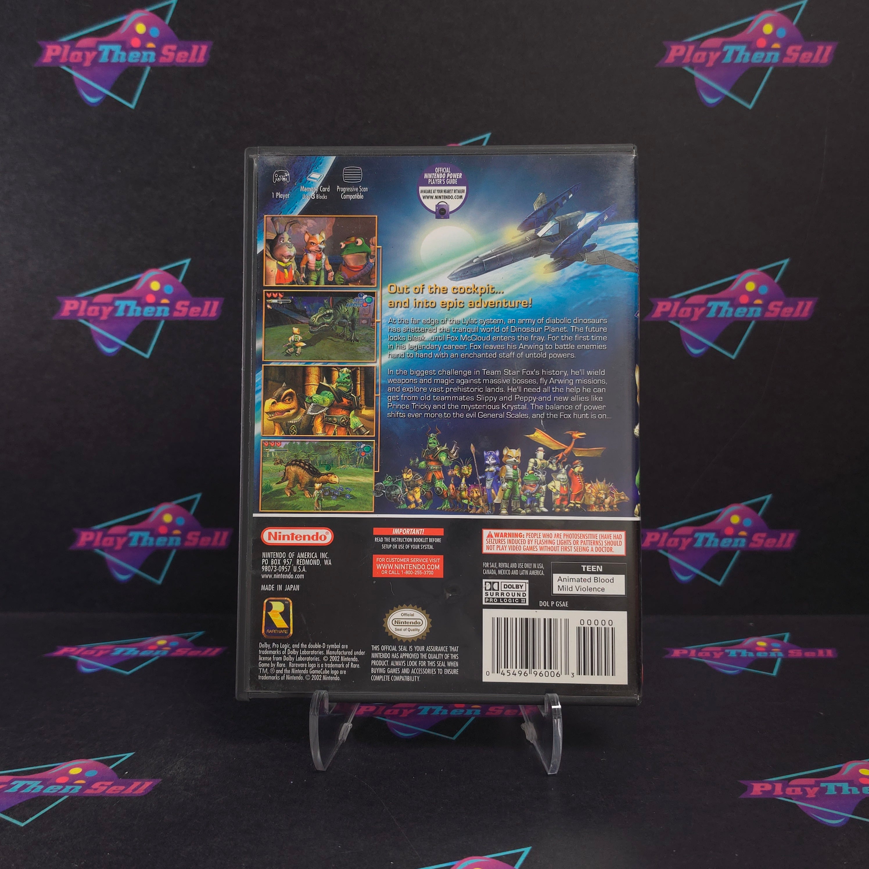 Star Fox Adventures Nintendo GameCube Complete - Very Good