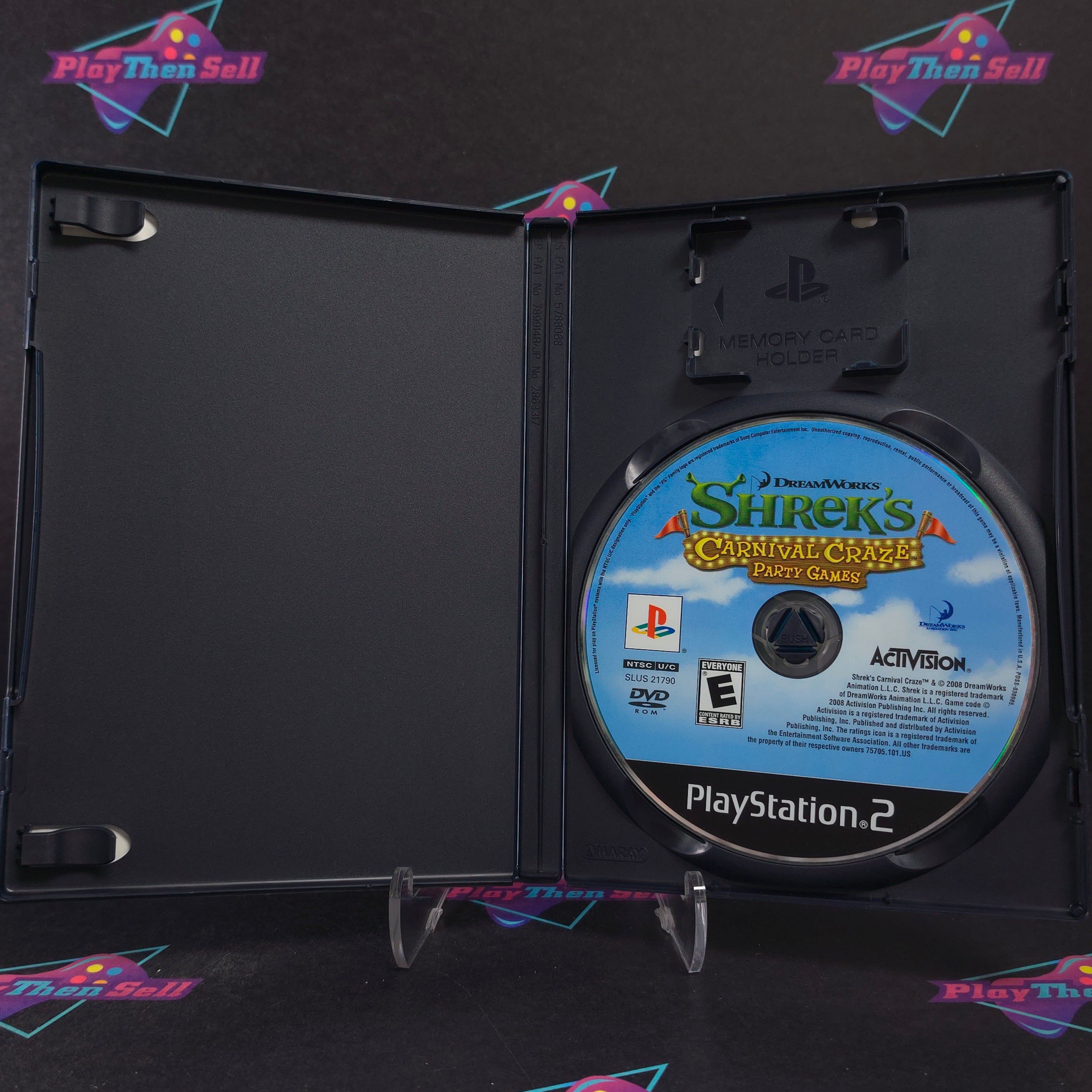 Shrek's Carnival Craze Party Games PS2 PlayStation 2 - Very Good