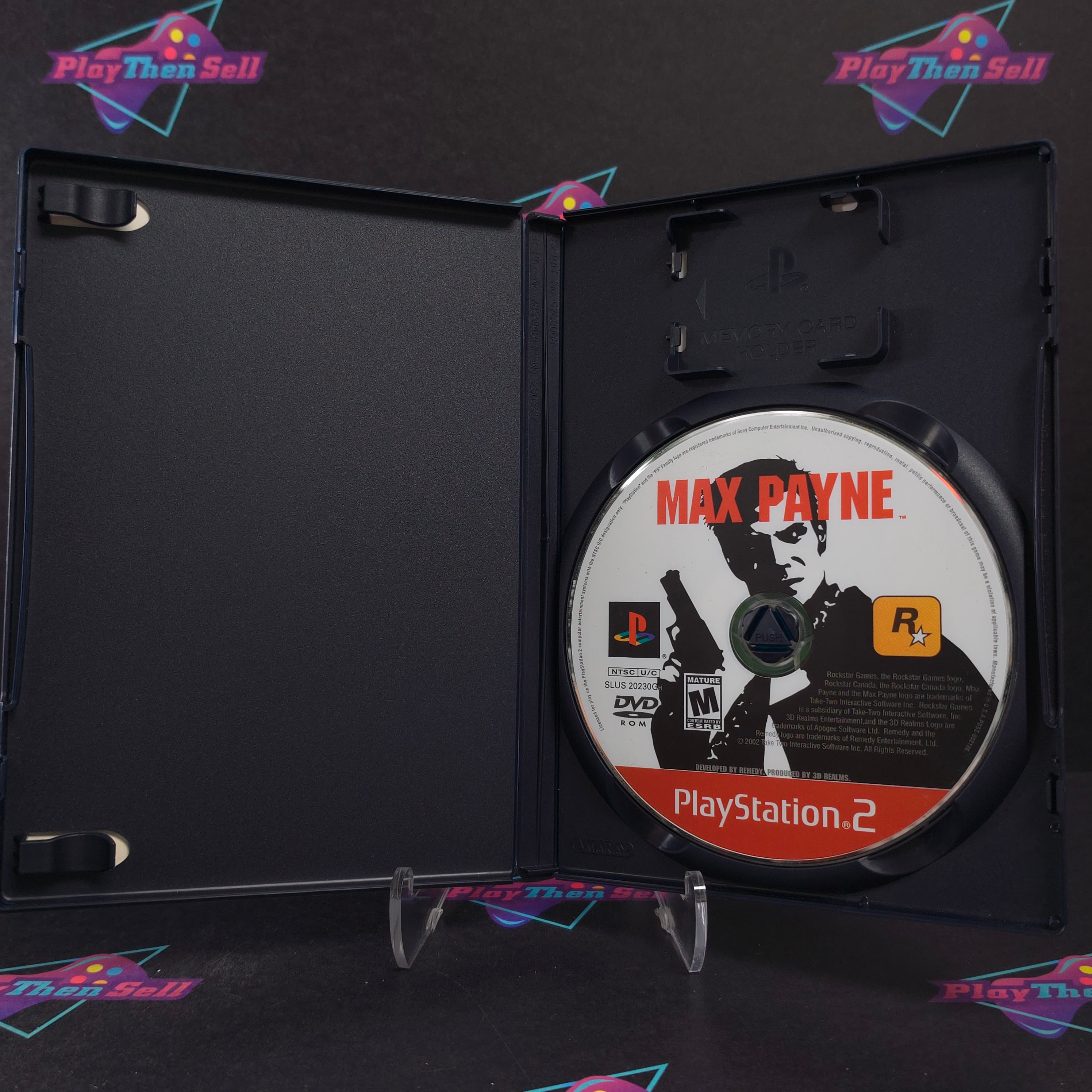 Max Payne PS2 PlayStation 2 GH - Very Good