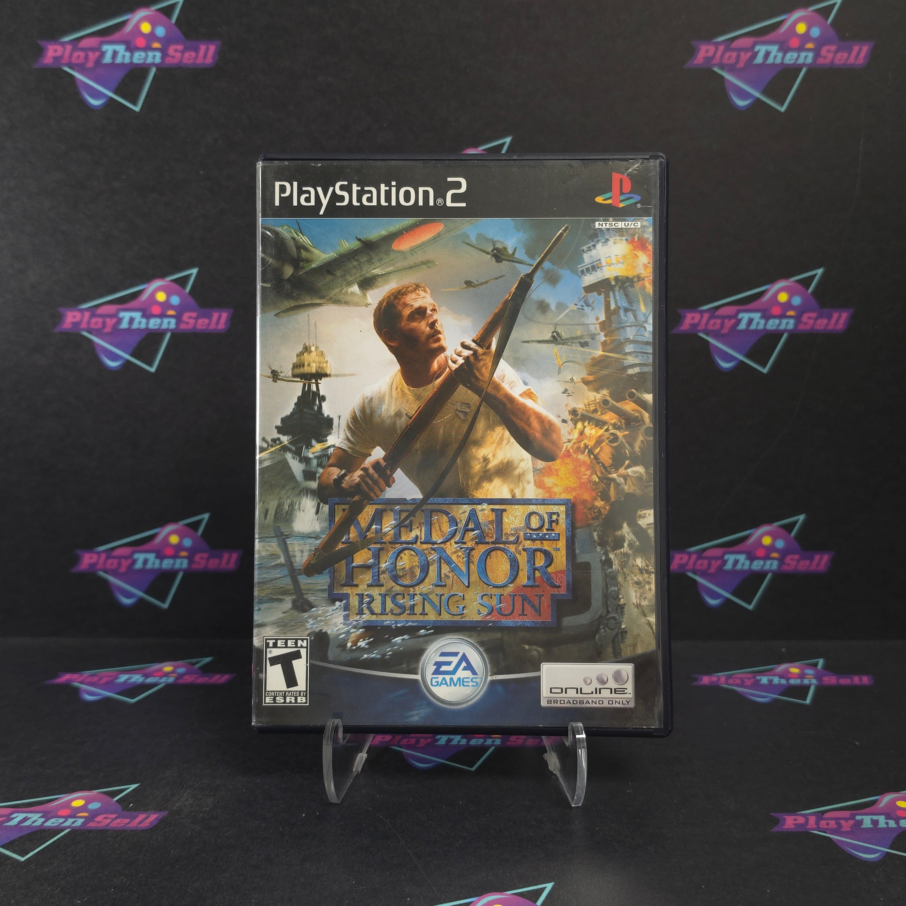 Medal of Honor Rising Sun PS2 PlayStation 2 Complete - Very Good