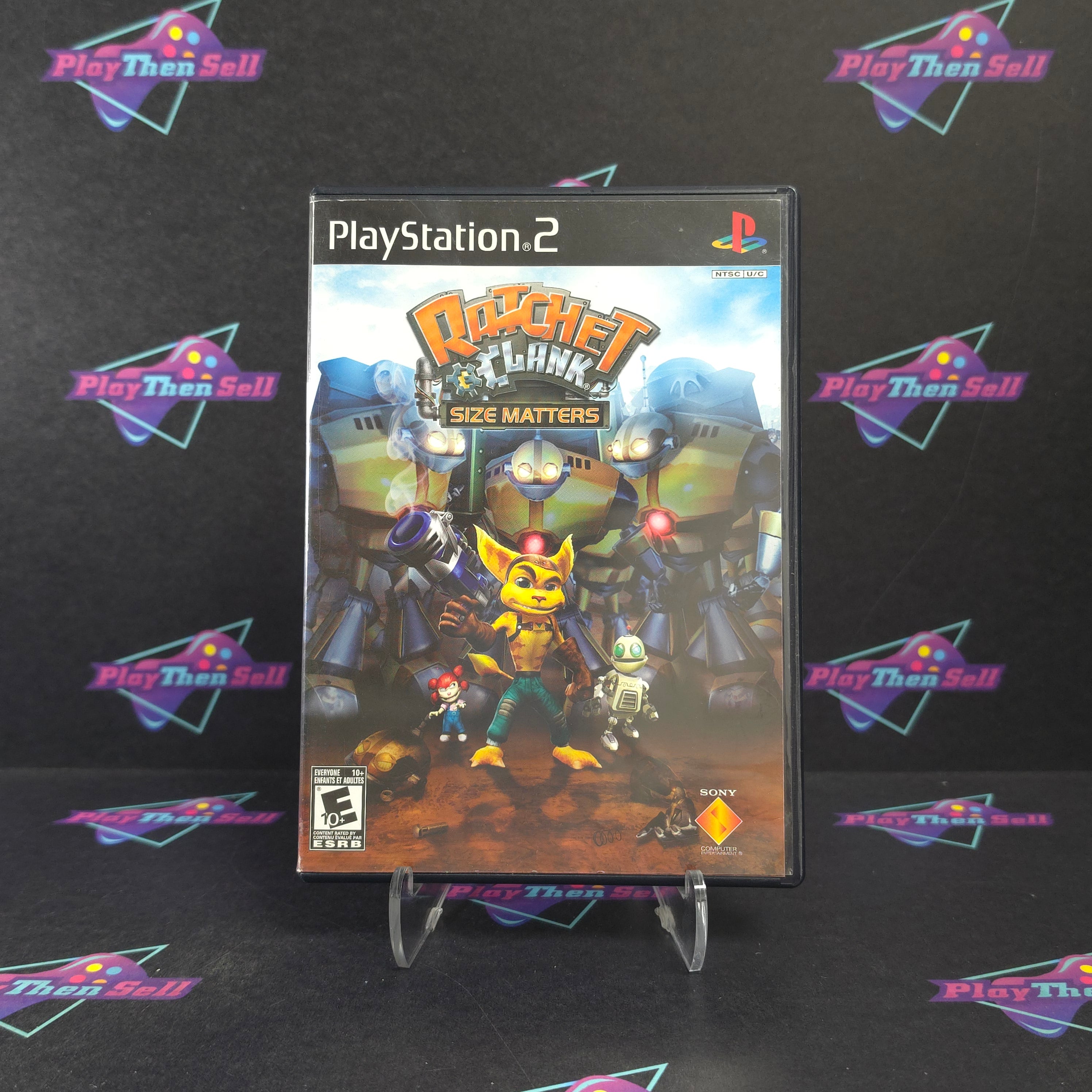 Ratchet & Clank Size Matters PS2 PlayStation 2 Complete - Very Good