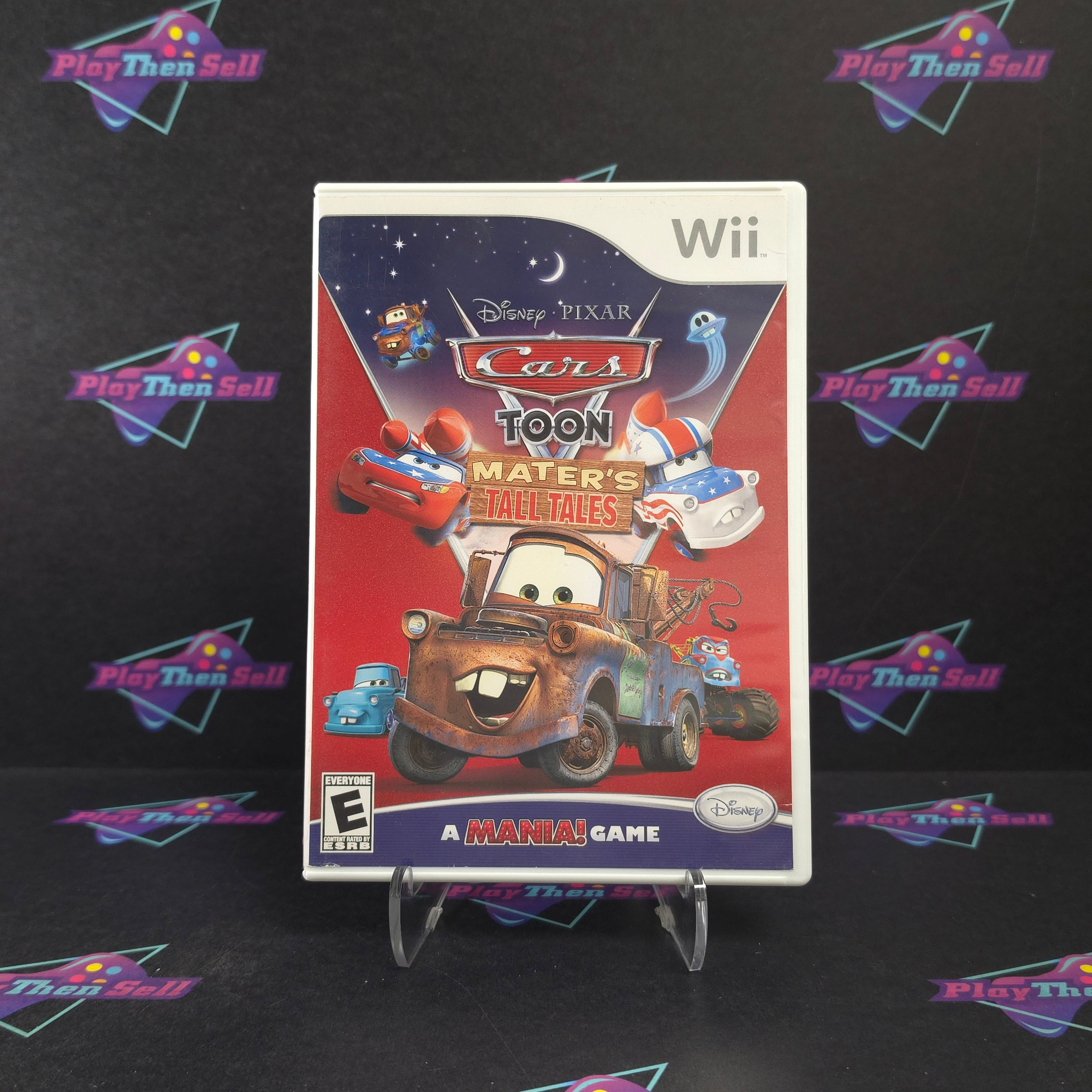 Cars Toon Mater's Tall Tales Nintendo Wii Complete - Very Good