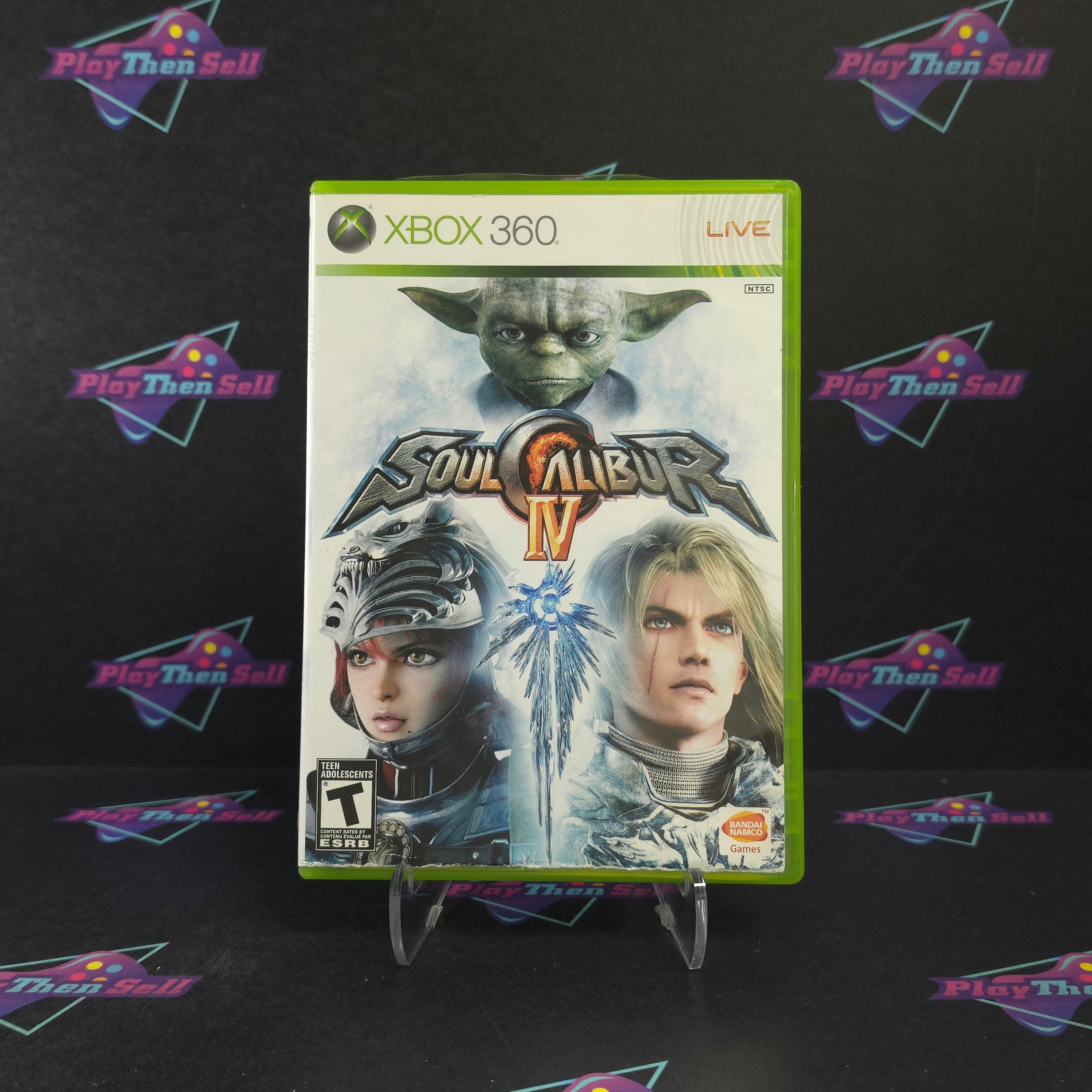 Soul Calibur IV (4) Xbox 360 Complete - Very Good