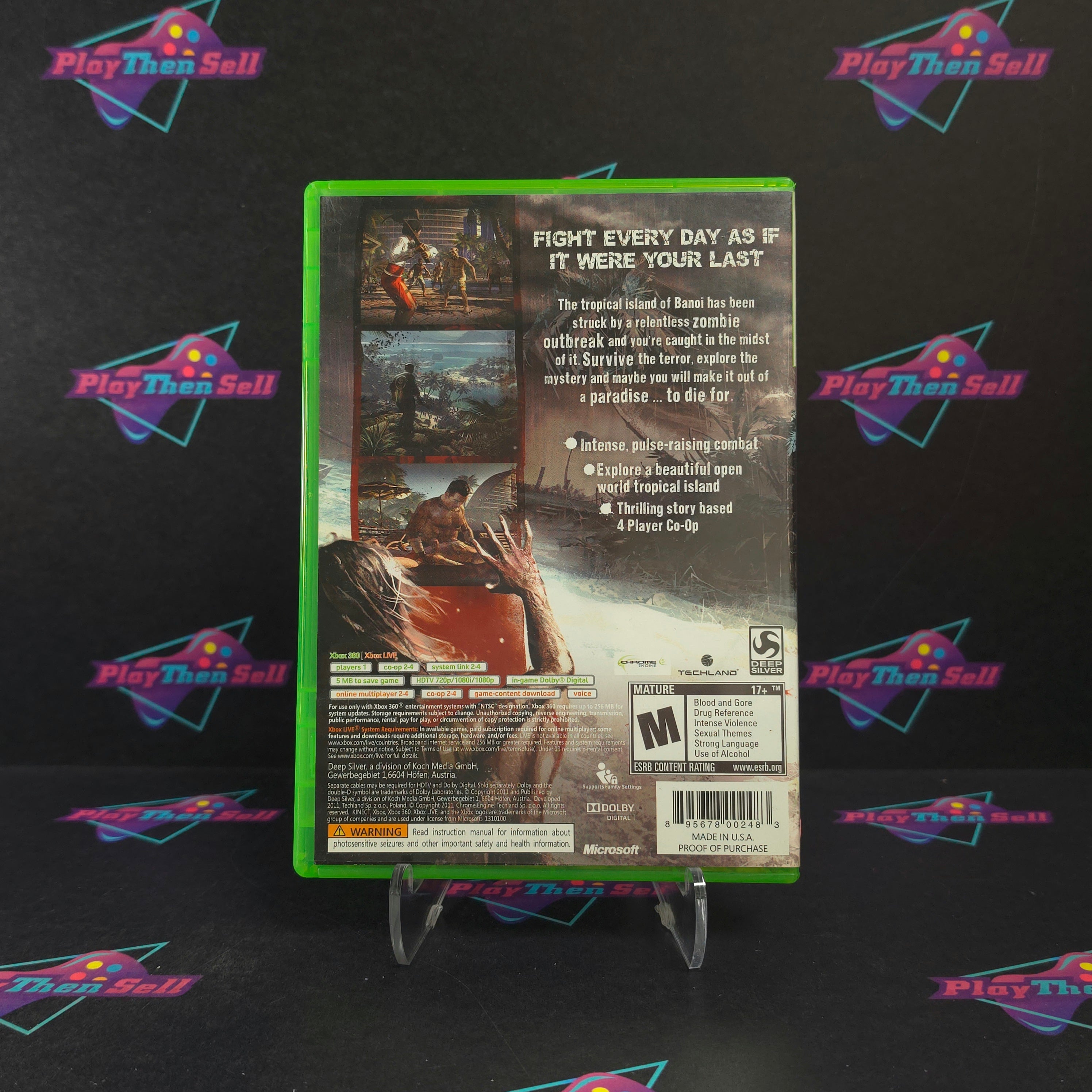 Dead Island Xbox 360 Complete - Very Good