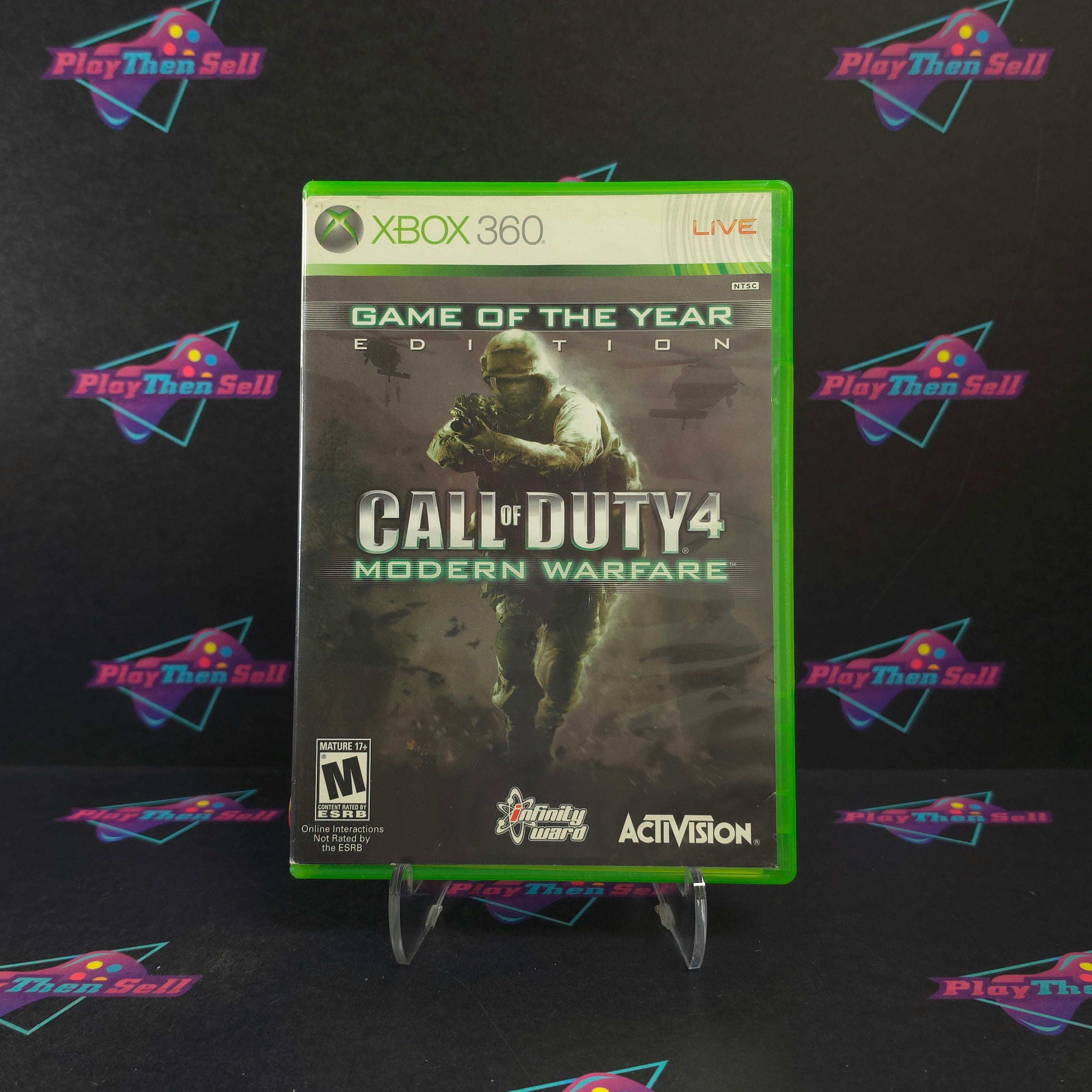 Call of Duty 4 Modern Warfare GOTY Xbox 360 Complete - Very Good